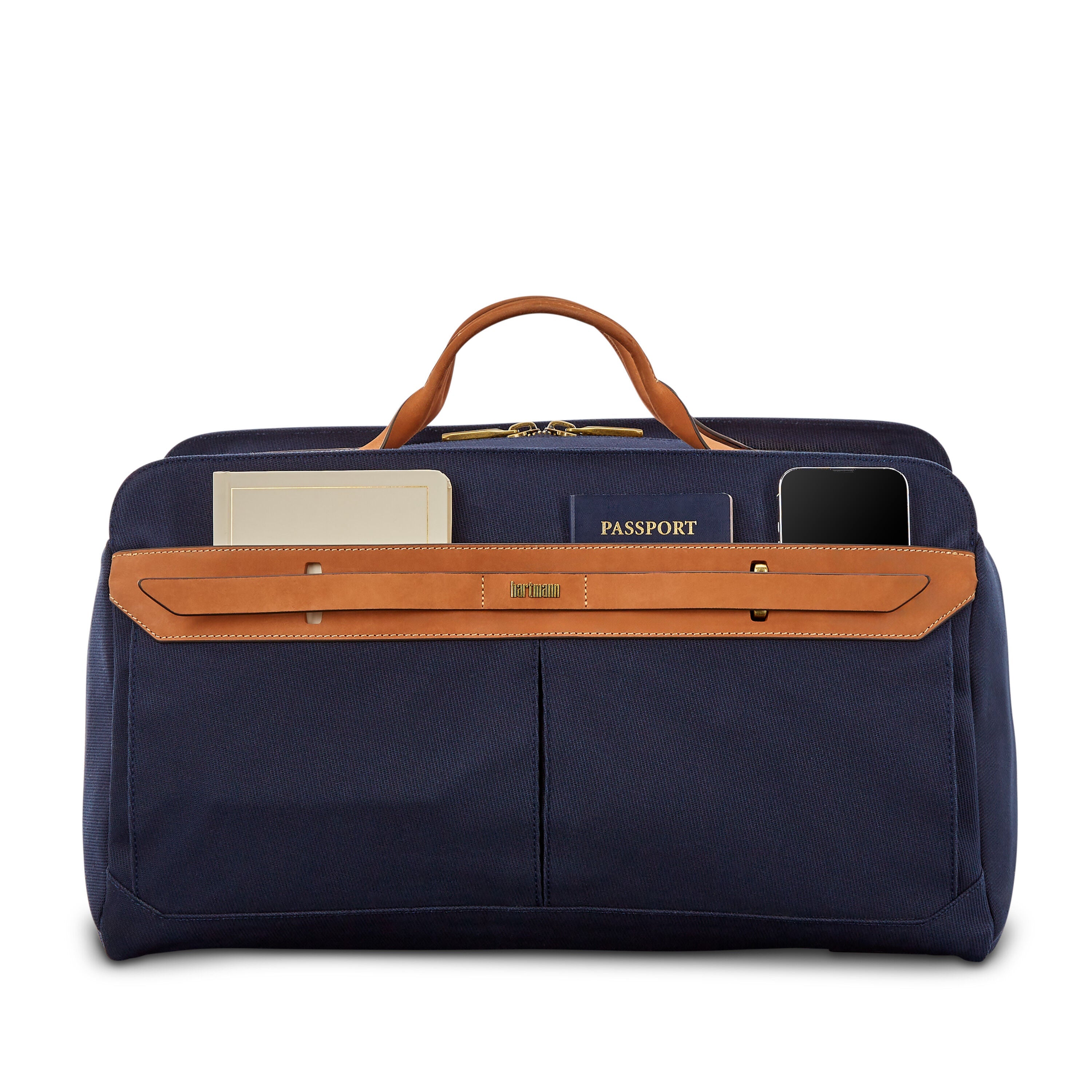 Hartmann Reserve Weekender Duffel in Oak — angle view 2