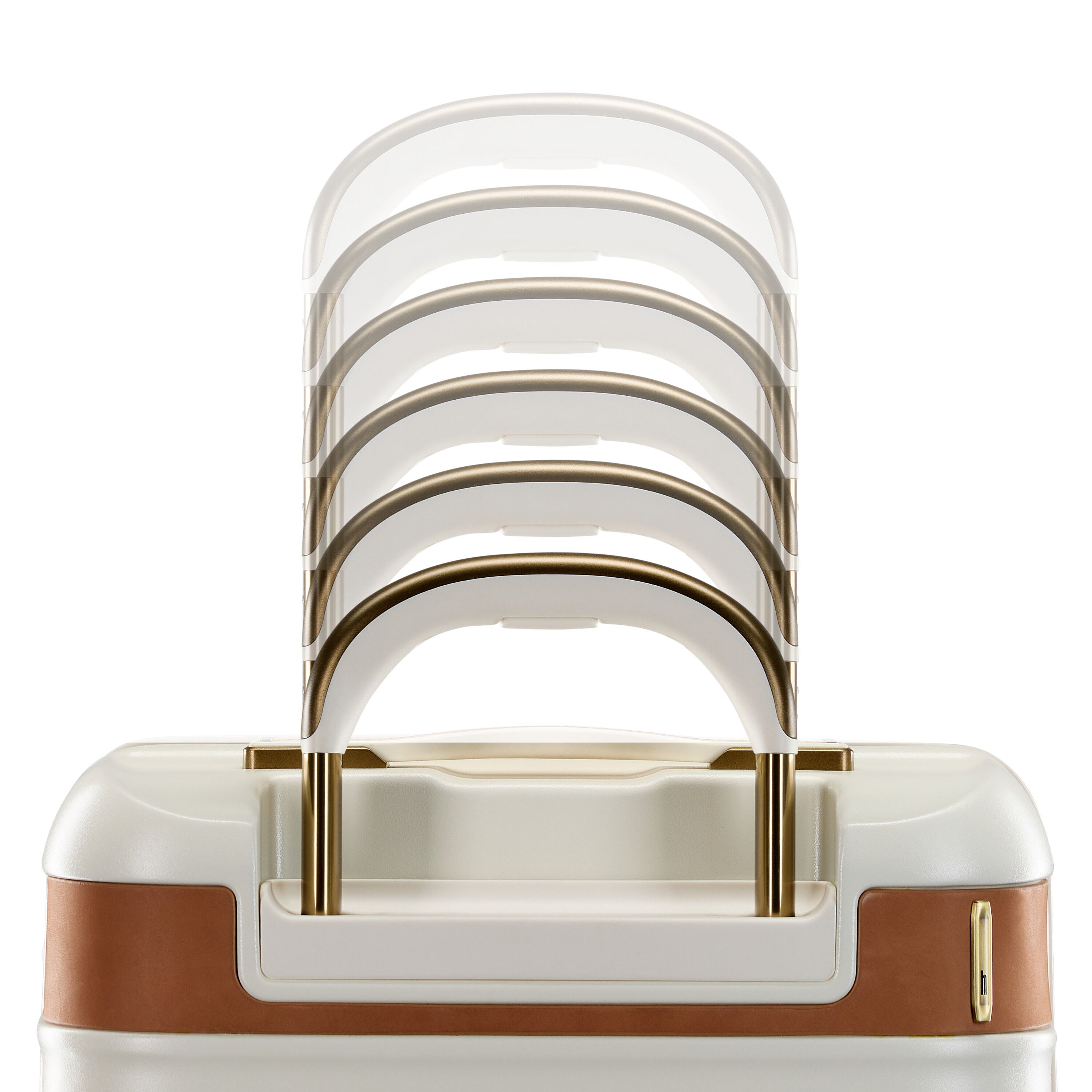 Hartmann Reserve Carry-On Spinner in Ecru — angle view 2