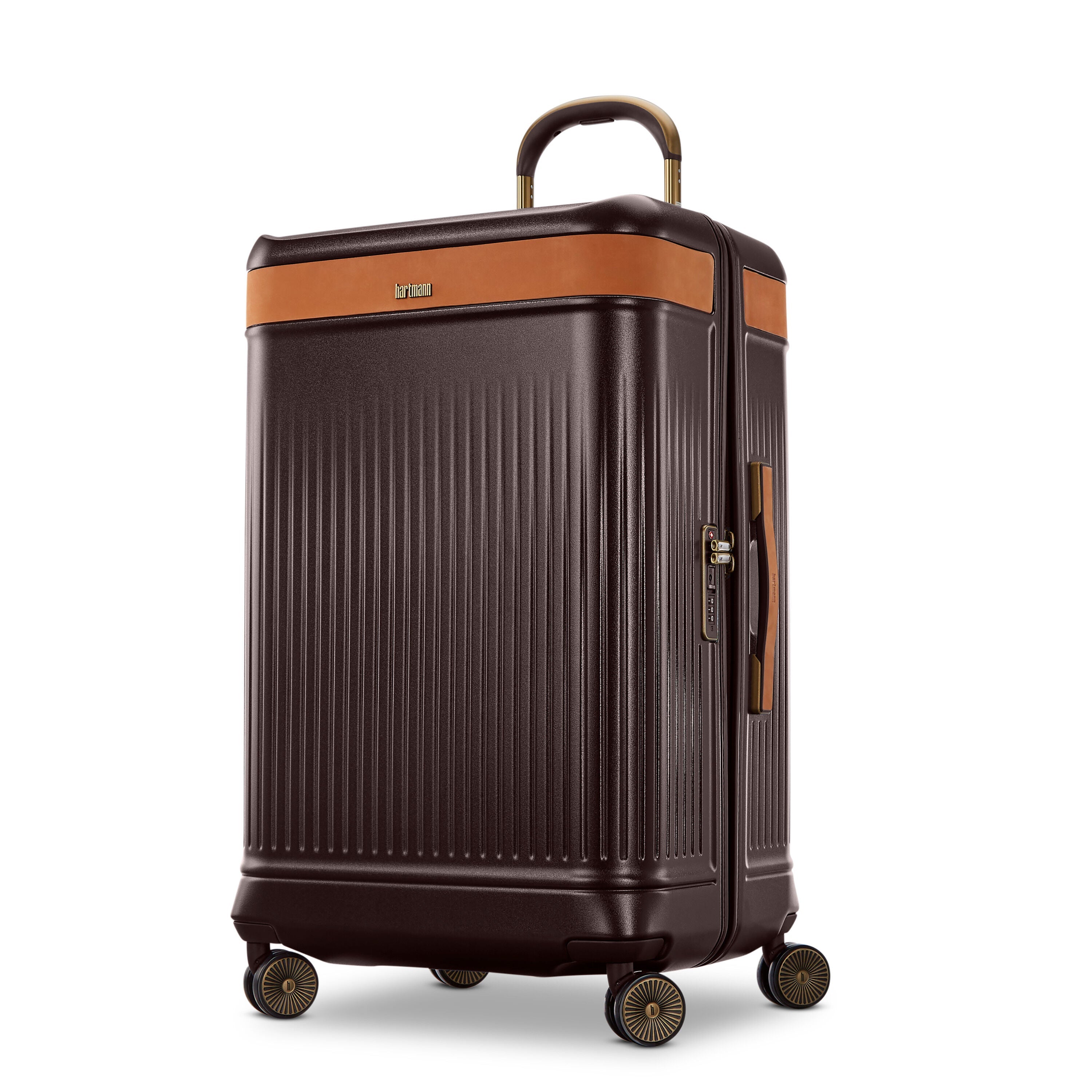 Hartmann Reserve Medium Trunk Spinner in Oak — front view