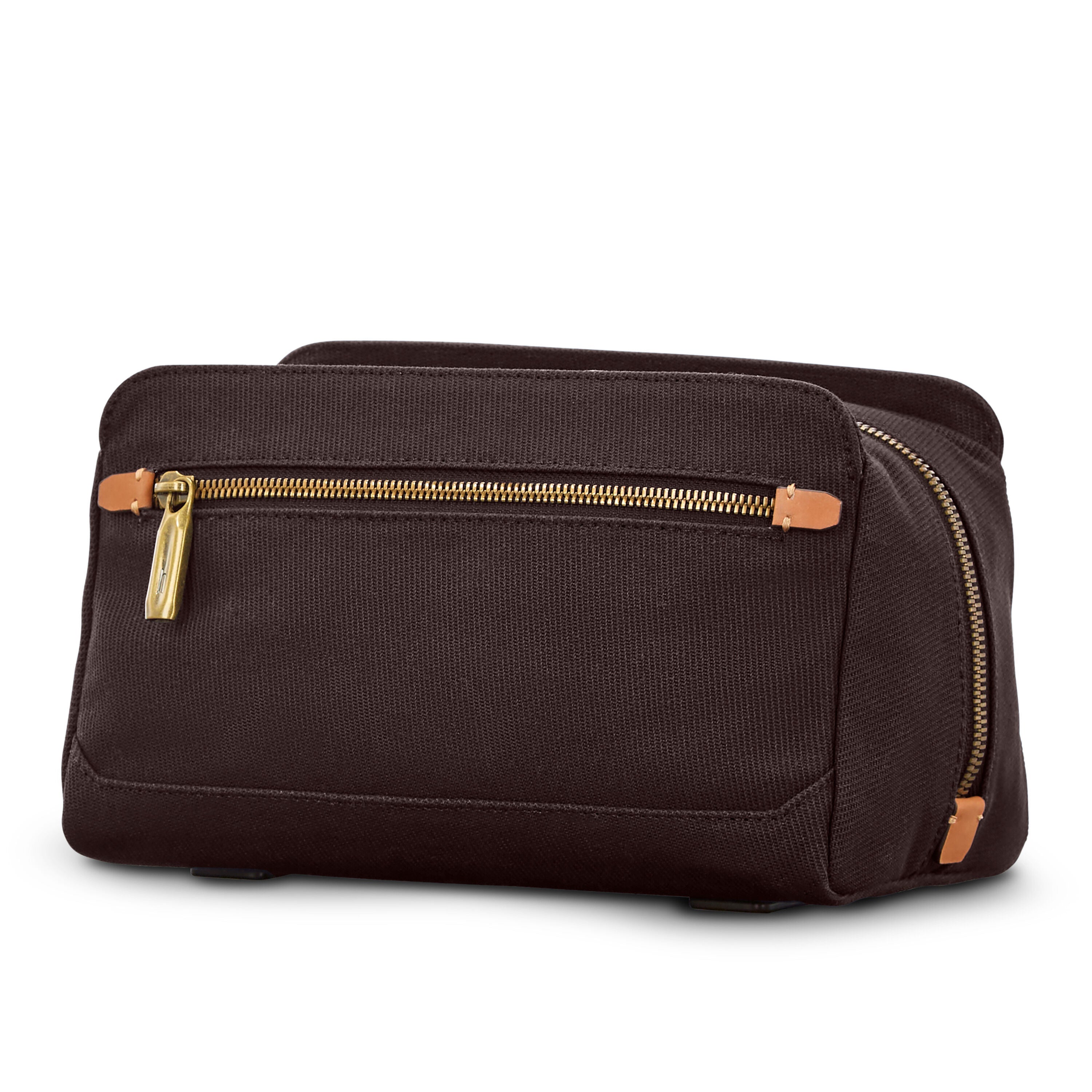 Hartmann Reserve Travel Kit in Oak — back view