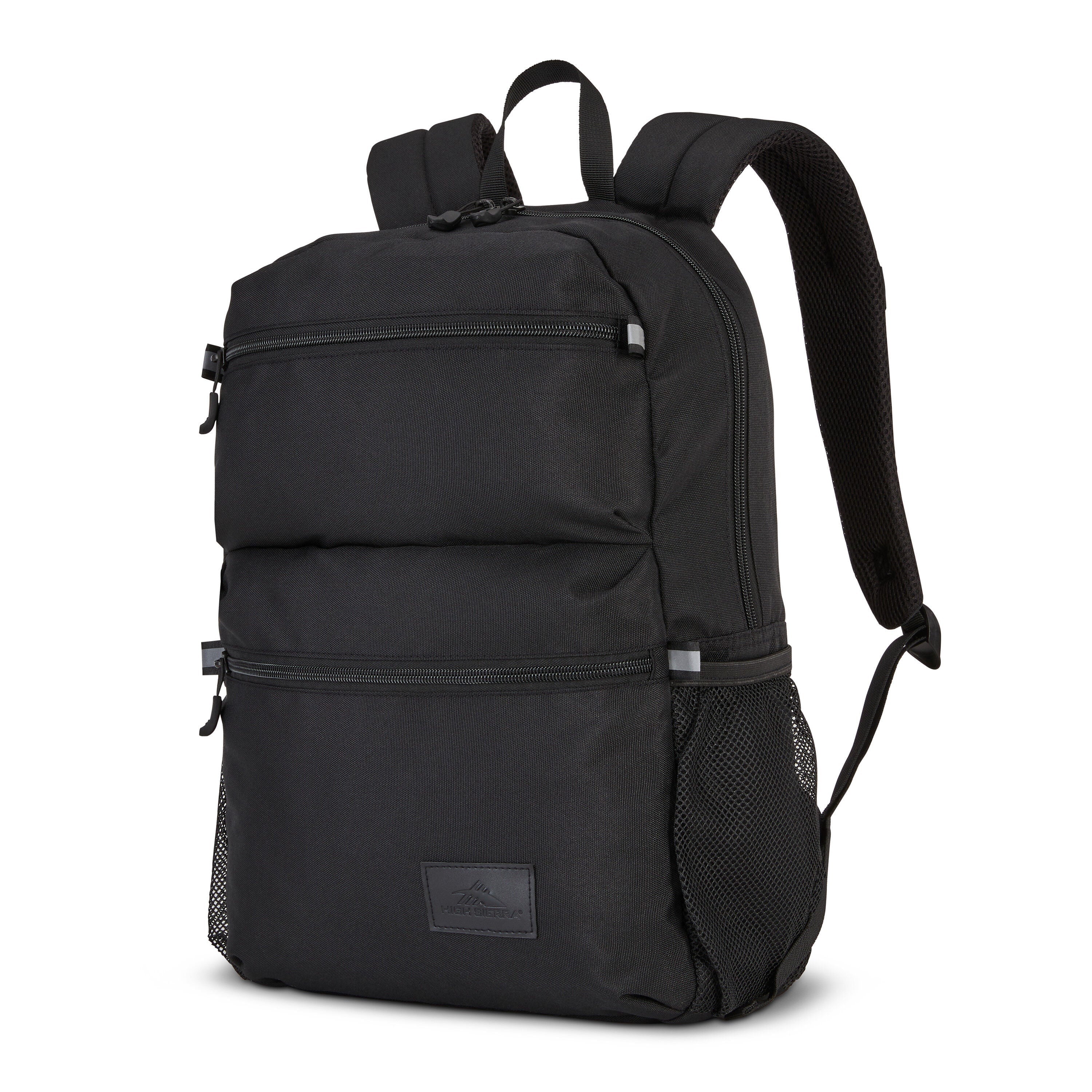 High Sierra Everclass Backpack in Black — front view