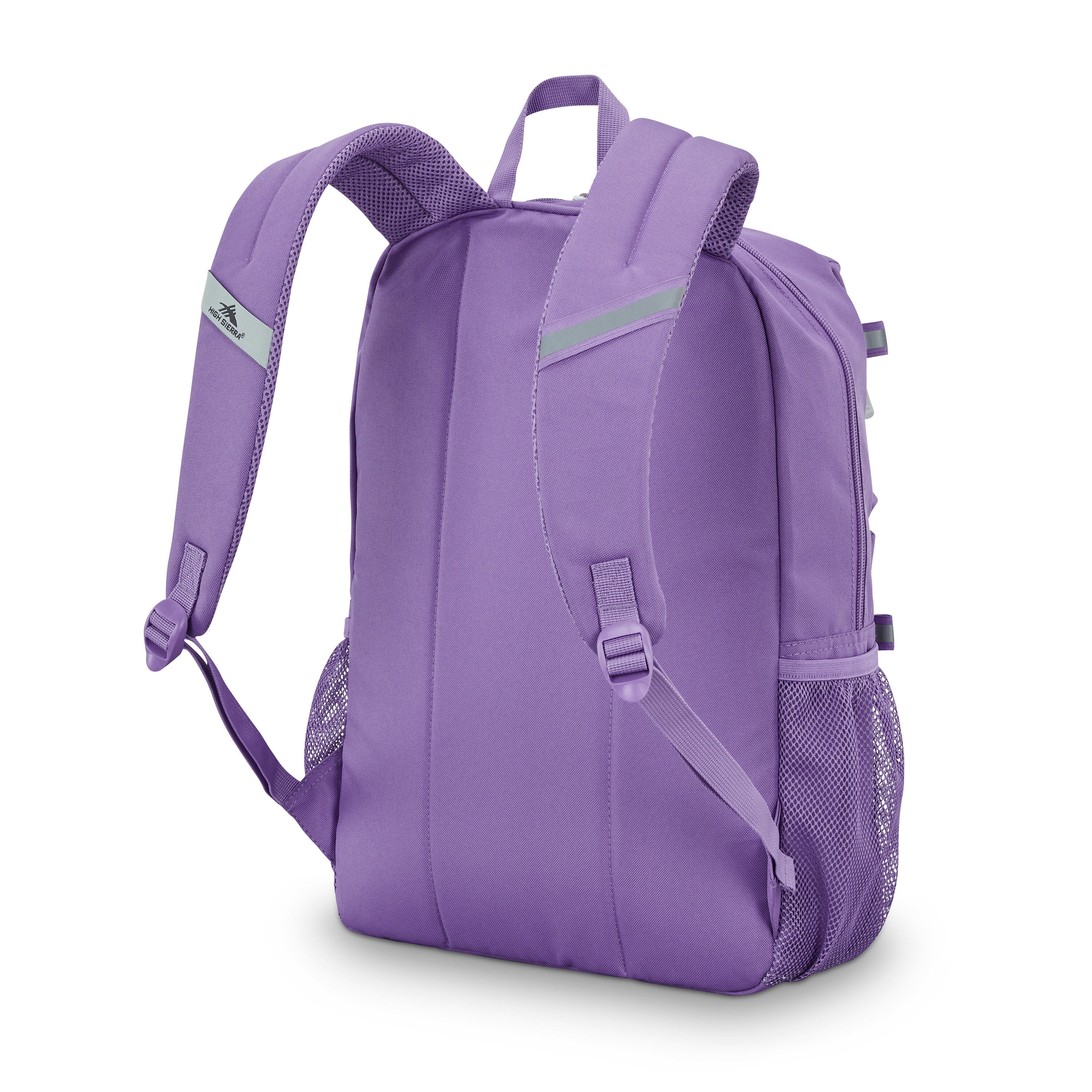 High Sierra Everclass Backpack in Light Purple — back view