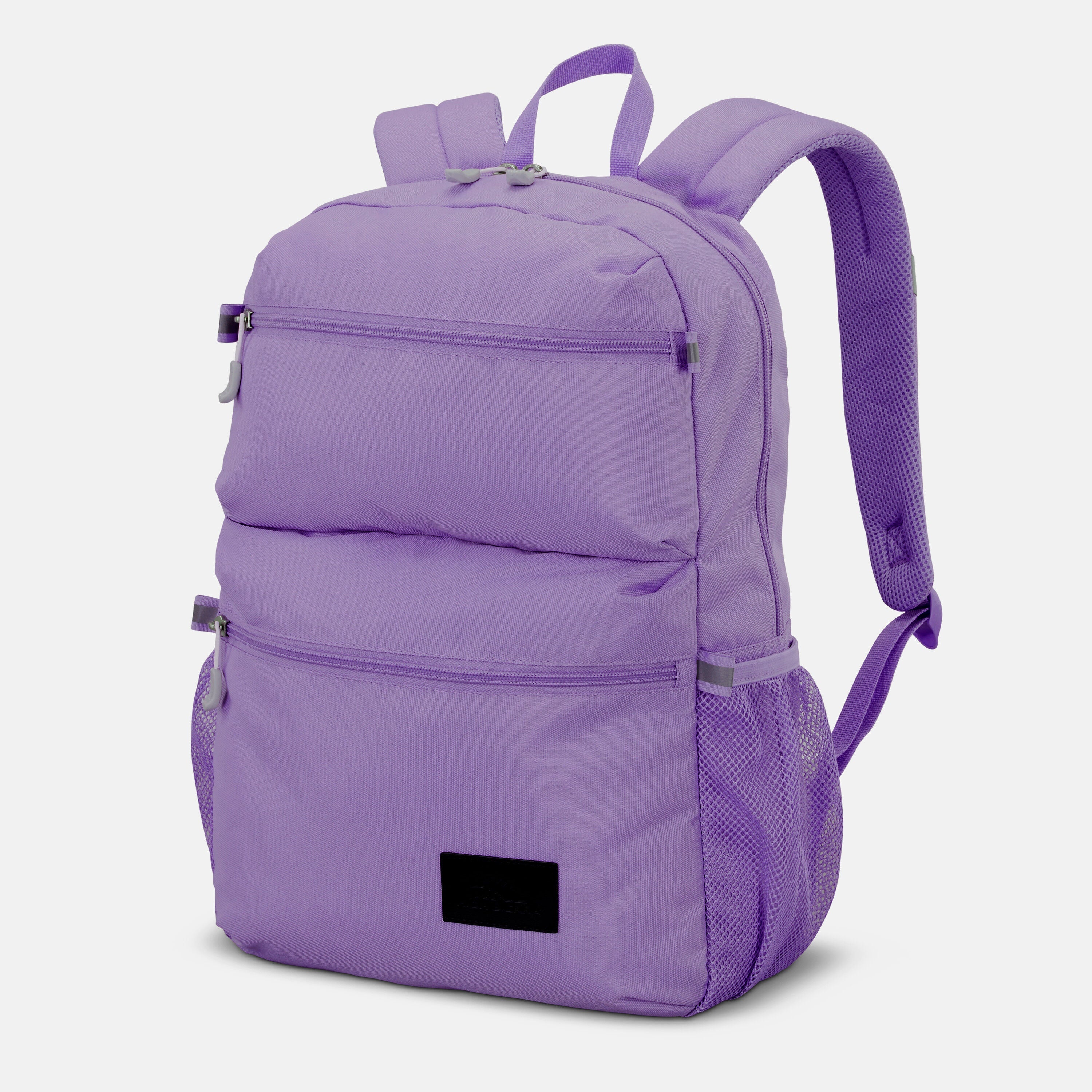High Sierra Everclass Backpack in Light Purple — front view