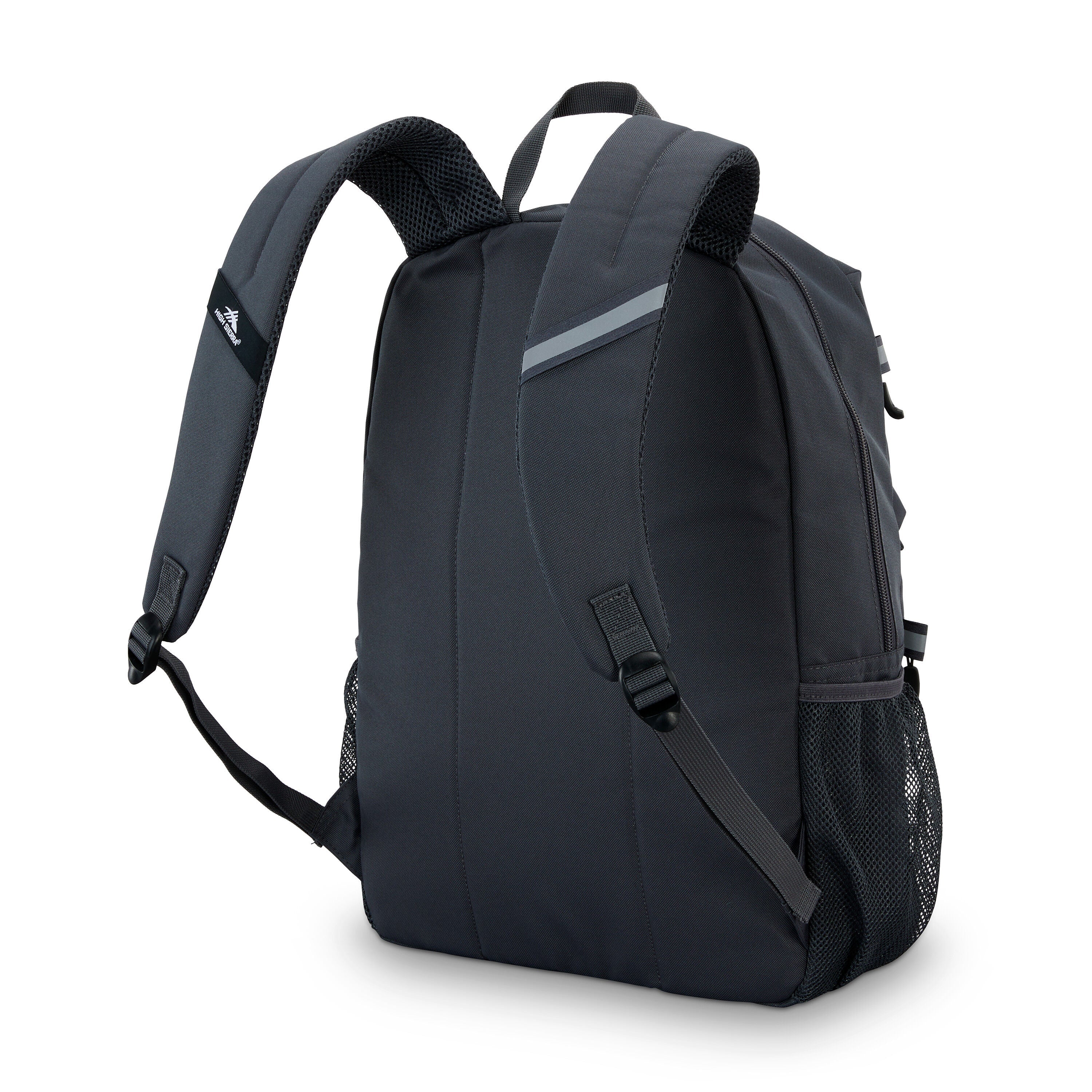 High Sierra Everclass Backpack in Mercury — back view