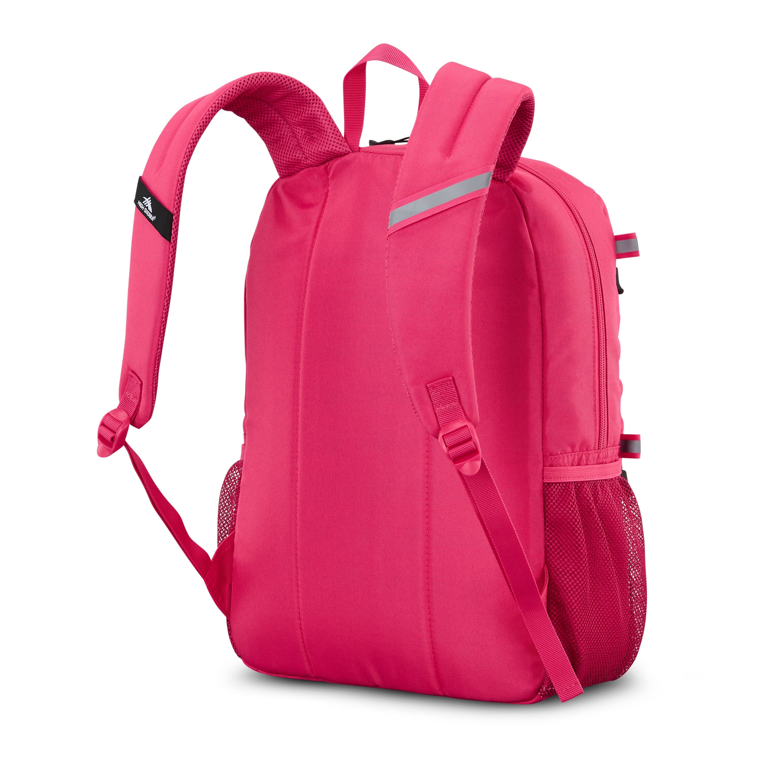 High Sierra Everclass Backpack in Electric Fuchsia — back view