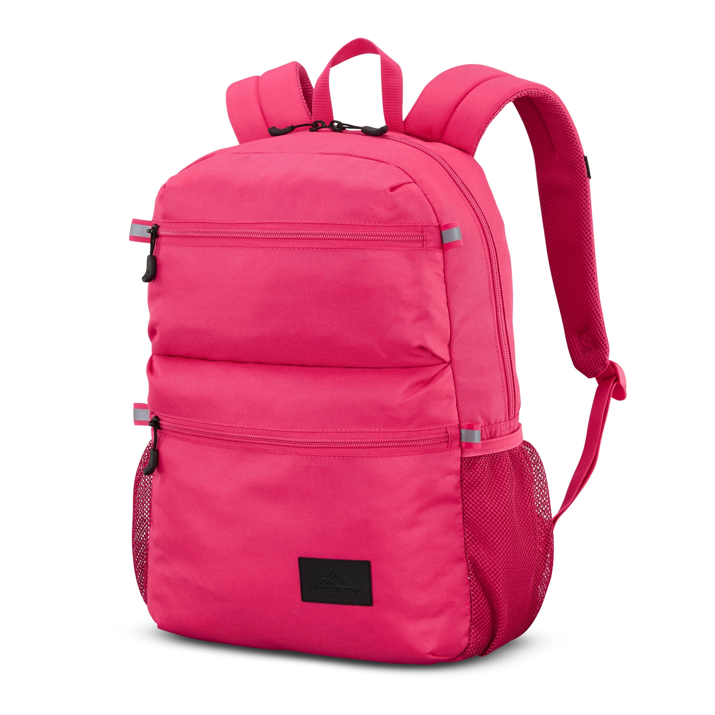 High Sierra Everclass Backpack in Electric Fuchsia — front view