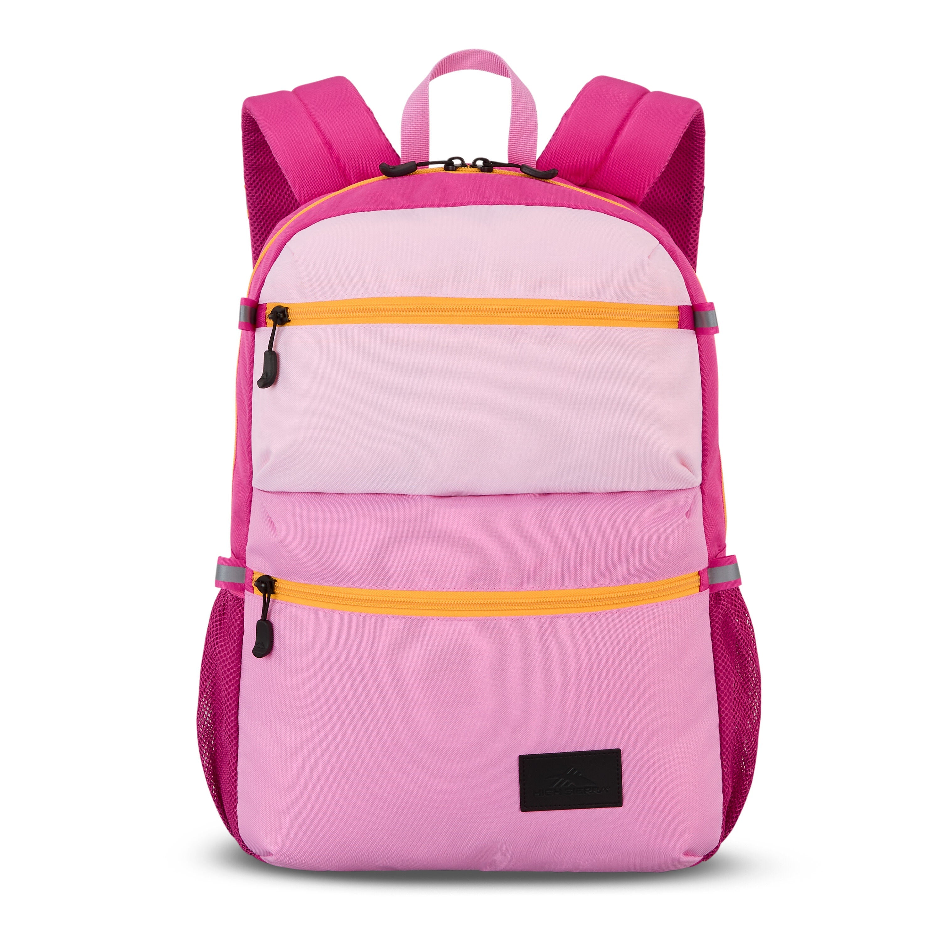 High Sierra Everclass Backpack in Pink Colorblock — angle view 1