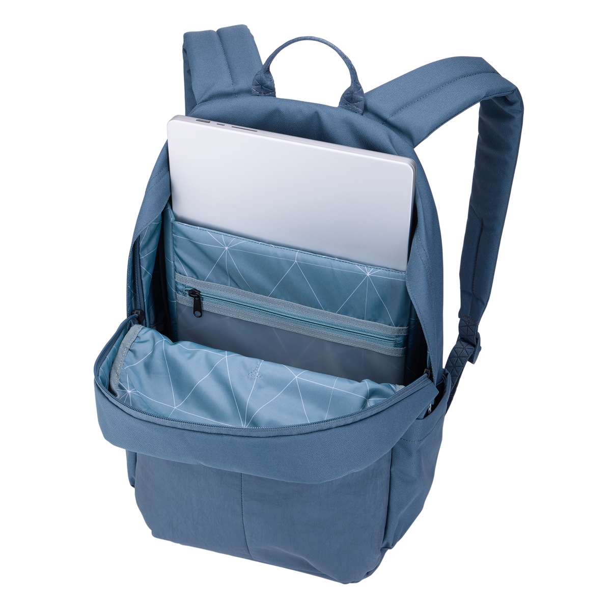 Thule Indago Backpack 23L in Dark Slate — interior view