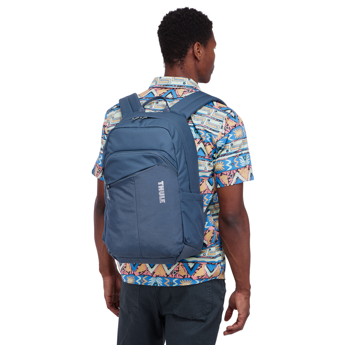 Thule Indago Backpack 23L in Dark Slate — lifestyle