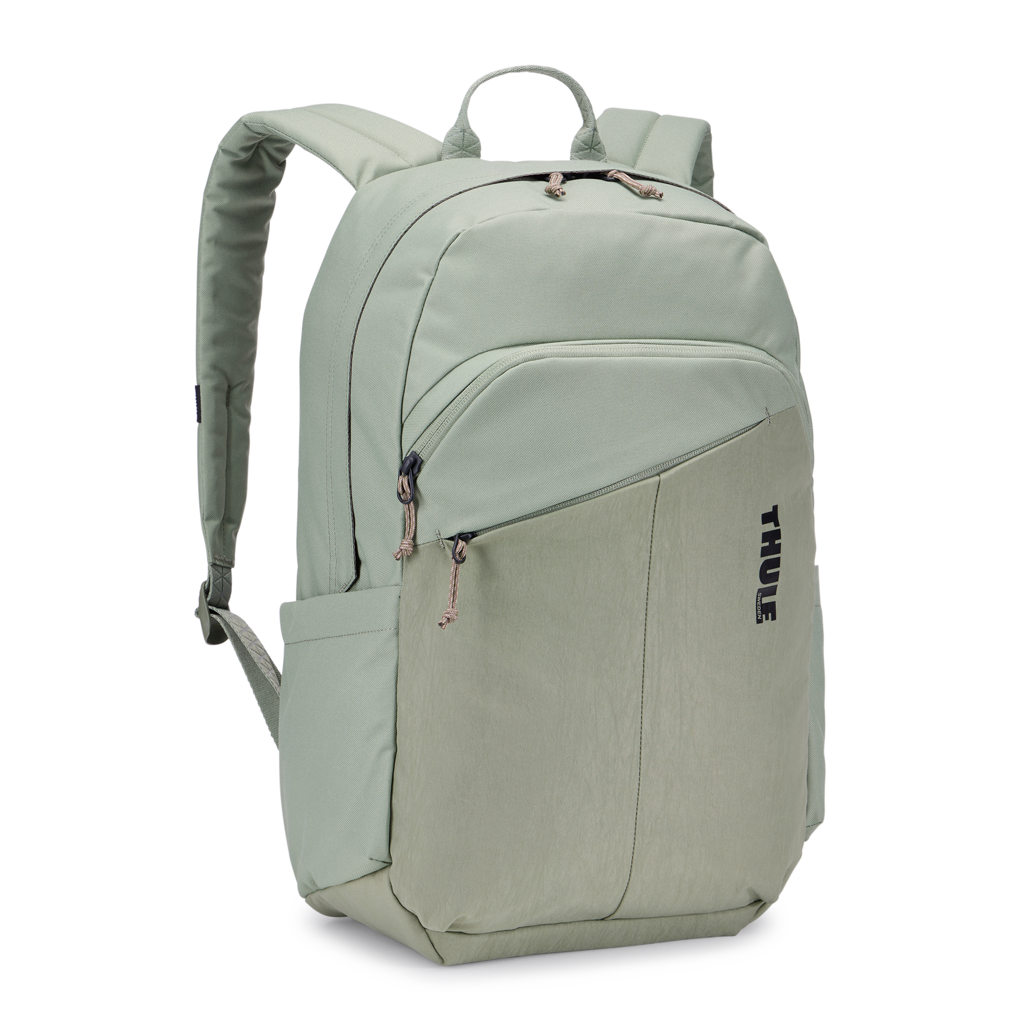 Thule Indago Backpack 23L in Quiet Green — front view # color_Quiet Green