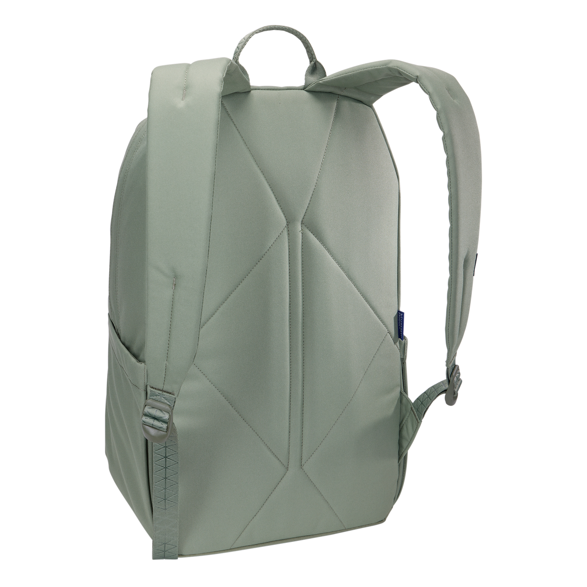 Thule Indago Backpack 23L in Quiet Green — back view