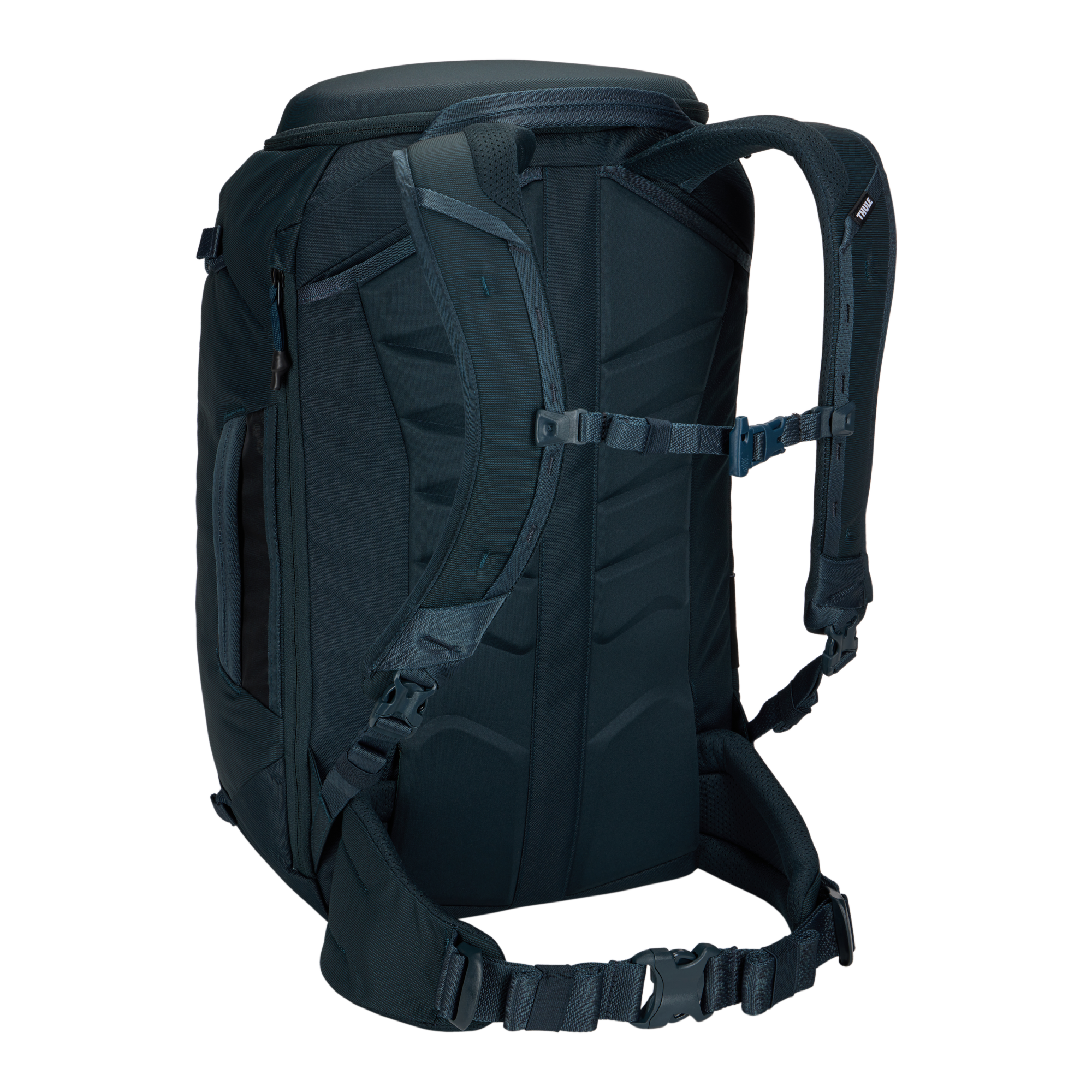 Thule Landmark 40L in Darkest Blue — angle view 2 # color_Darkest Blue