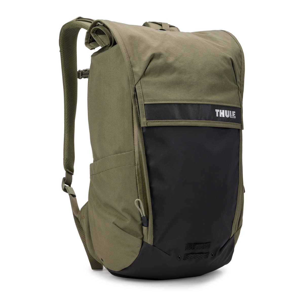 Thule Paramount Bike Commute Backpack 20L in Soft Green — front view