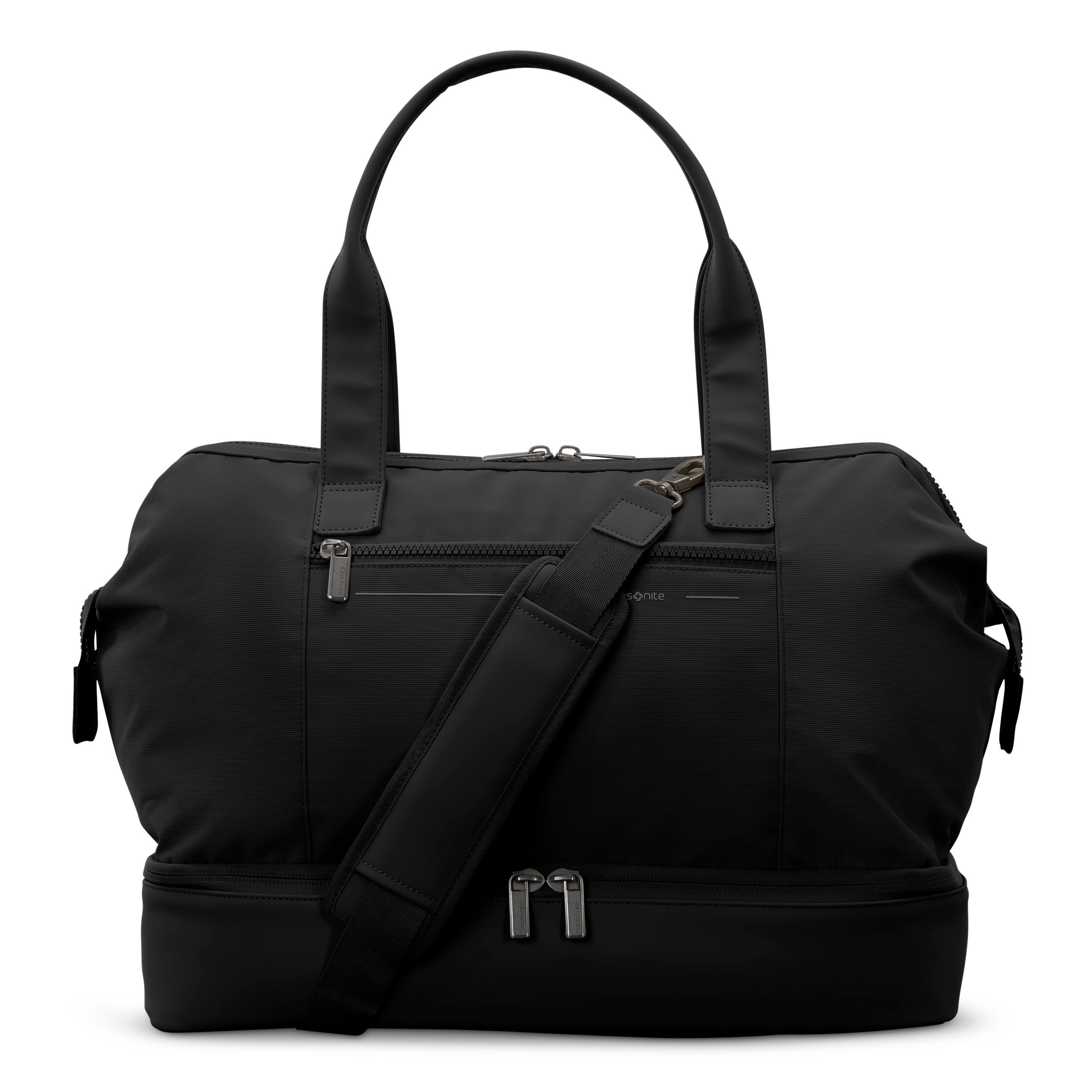 Samsonite Companion Bags Better Than Basic Drop Bottom Weekender - Black