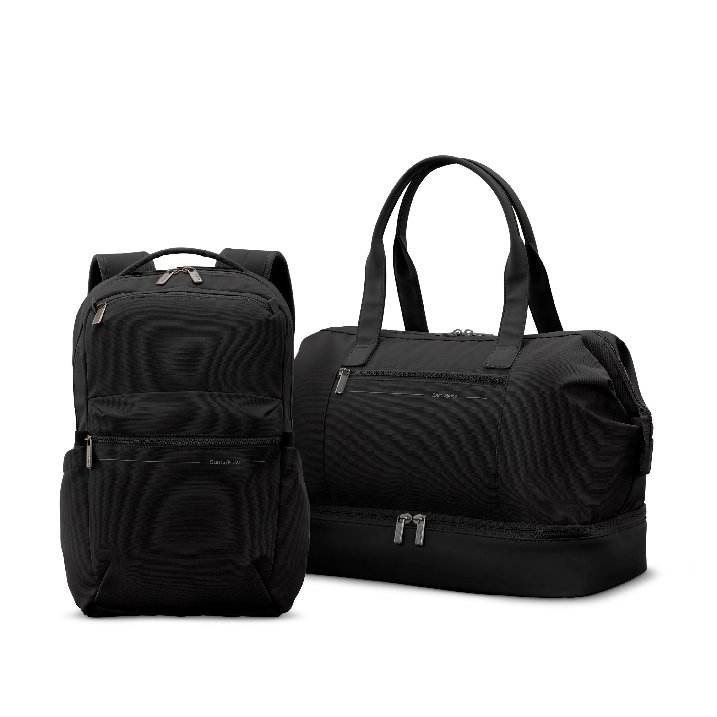 Samsonite Companion Bags Better Than Basic Drop Bottom Weekender - Black