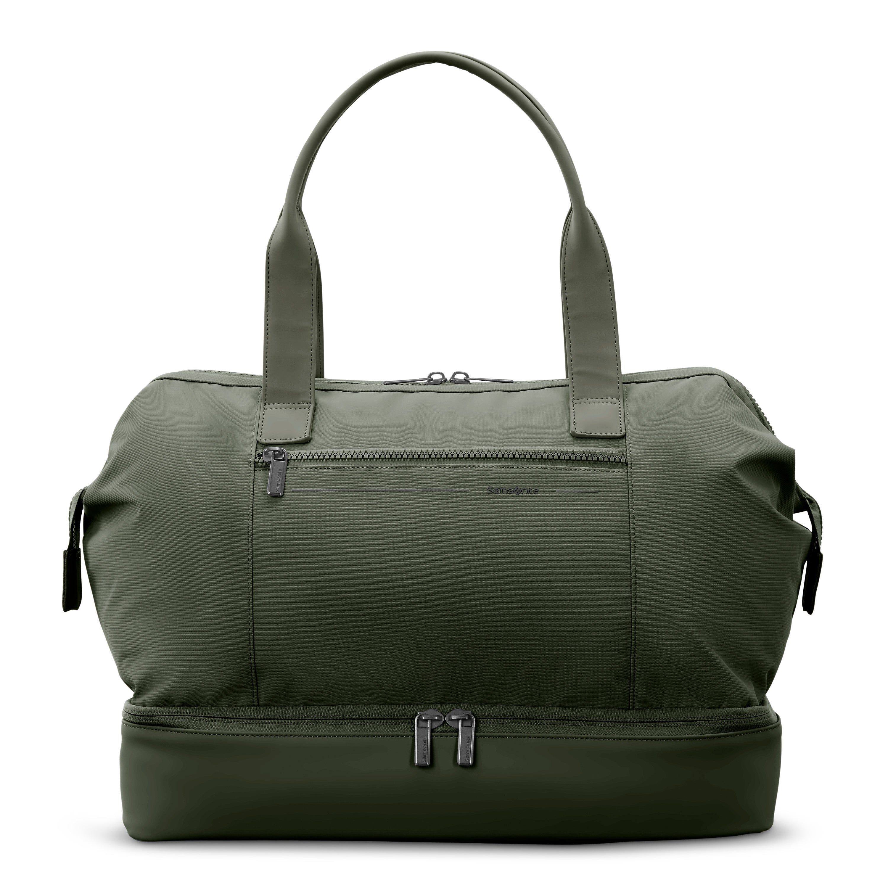 Samsonite Companion Bags Better Than Basic Drop Bottom Weekender - Olive