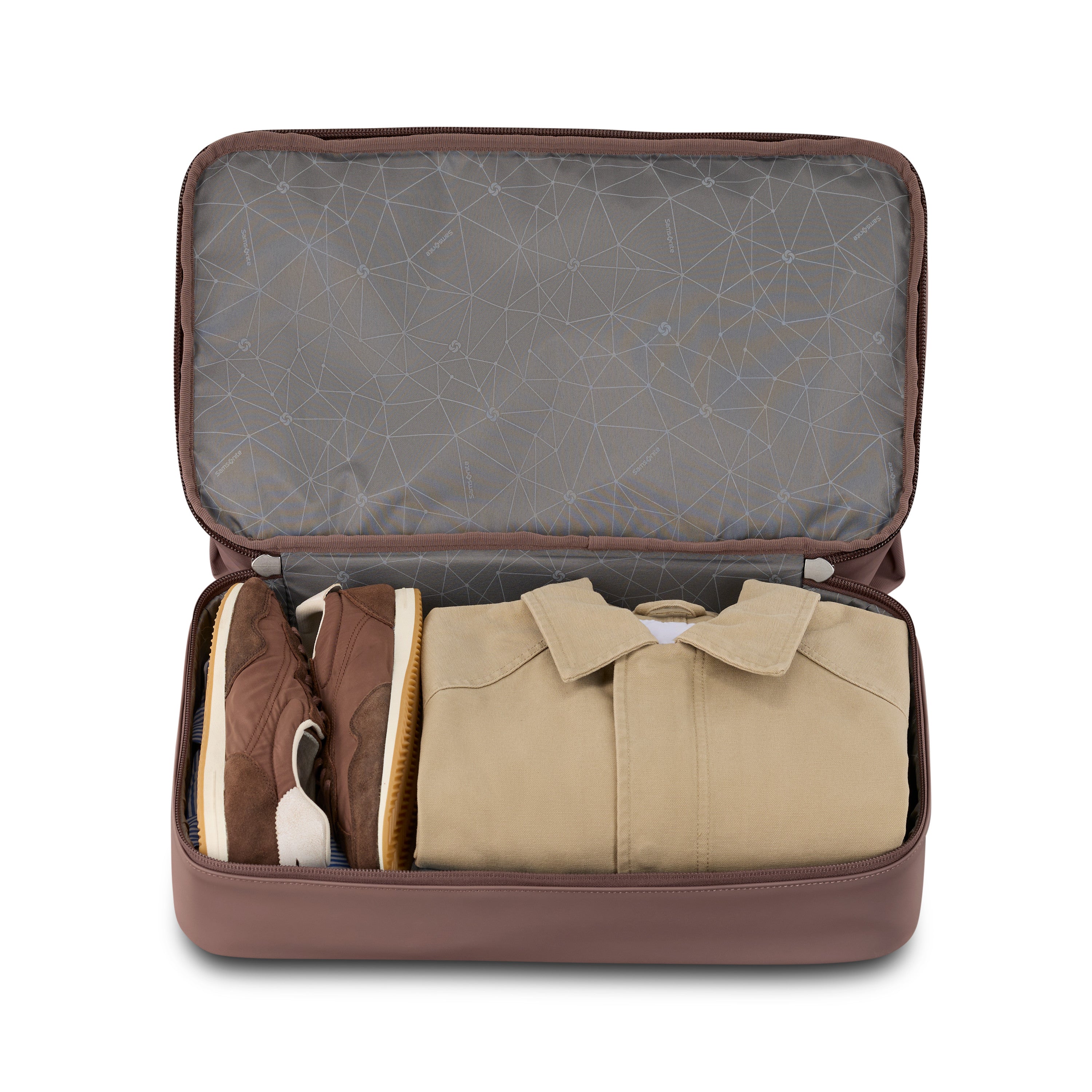 Samsonite Companion Bags Better Than Basic Drop Bottom Weekender - Cocoa
