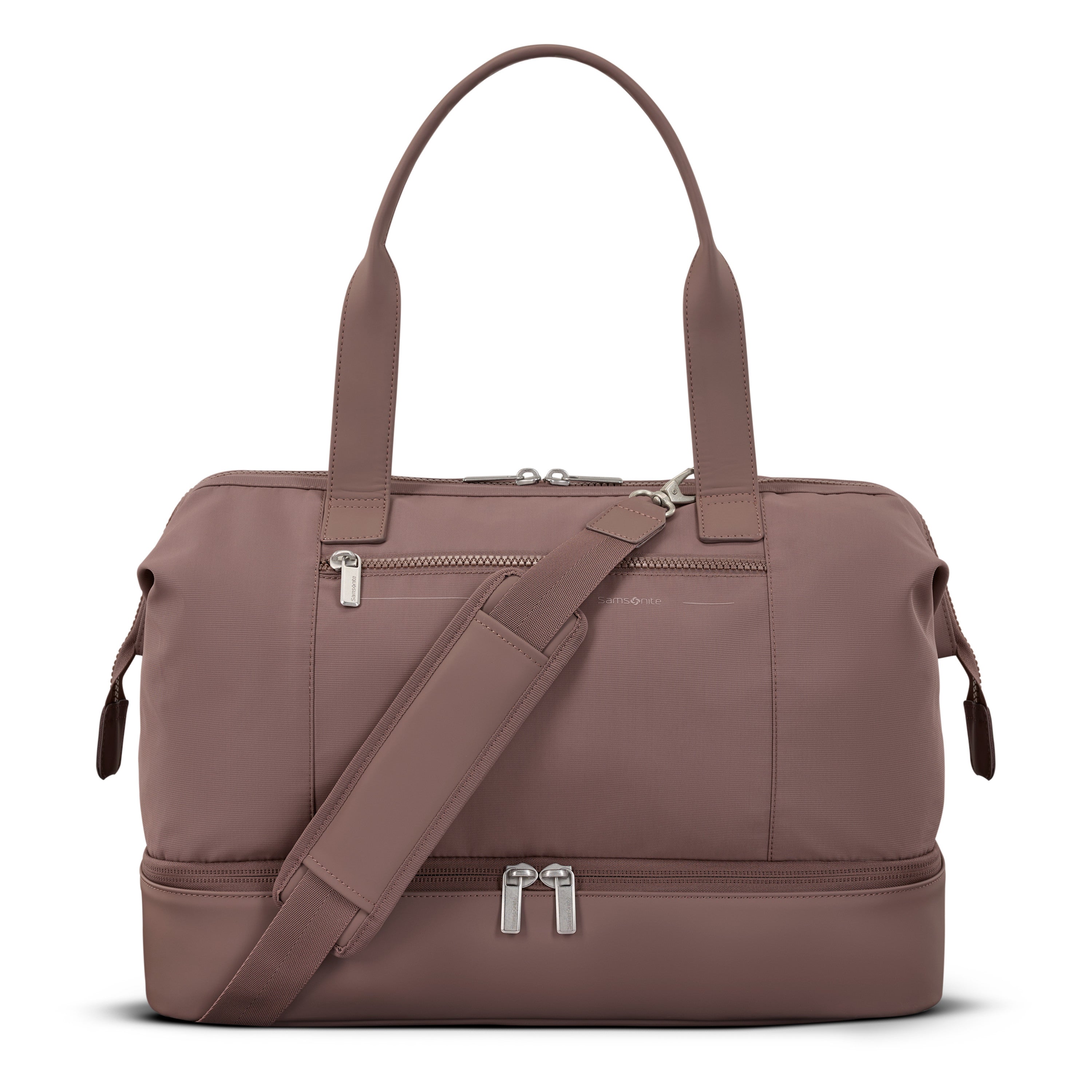 Samsonite Companion Bags Better Than Basic Drop Bottom Weekender - Cocoa