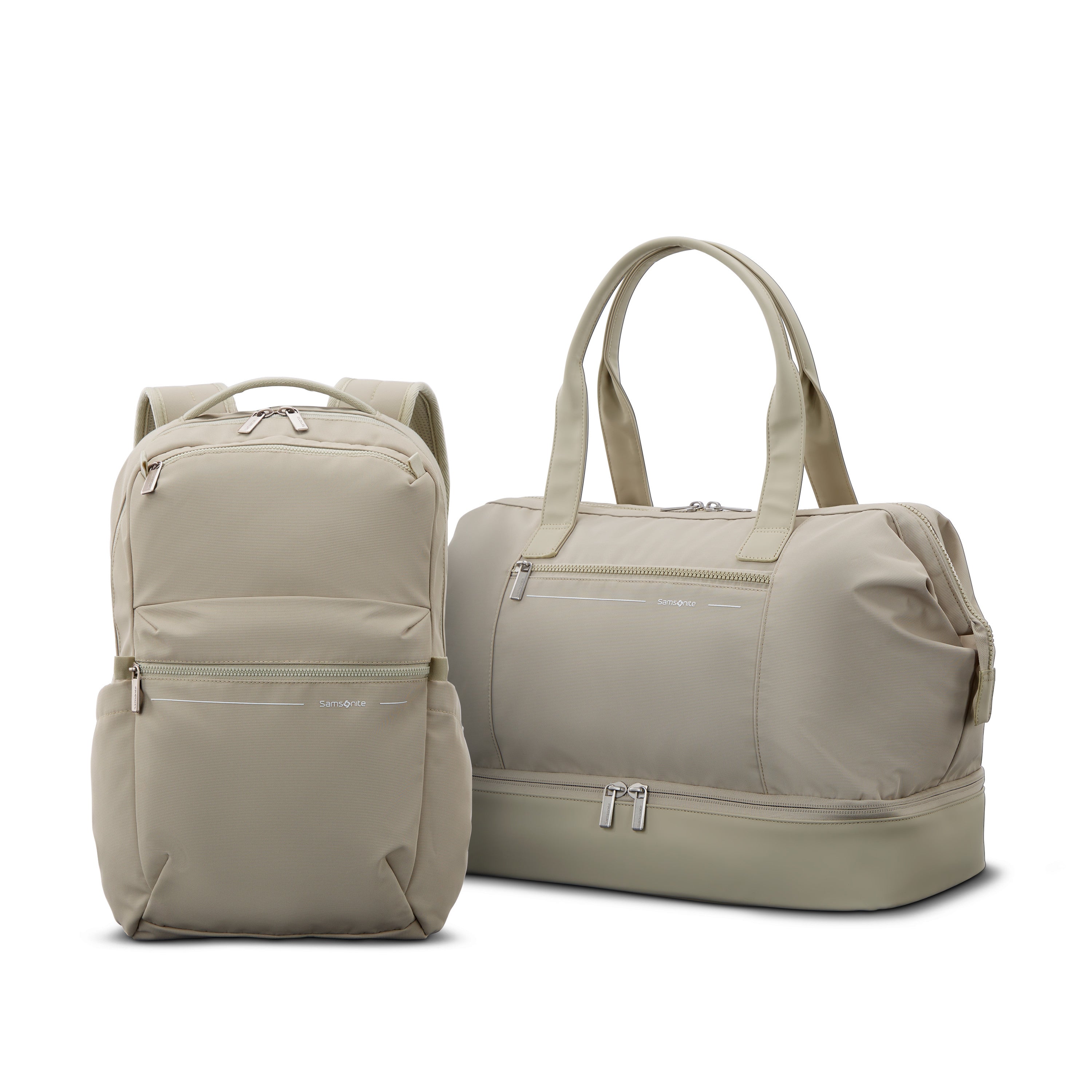 Samsonite Companion Bags Better Than Basic Backpack - Limestone Grey