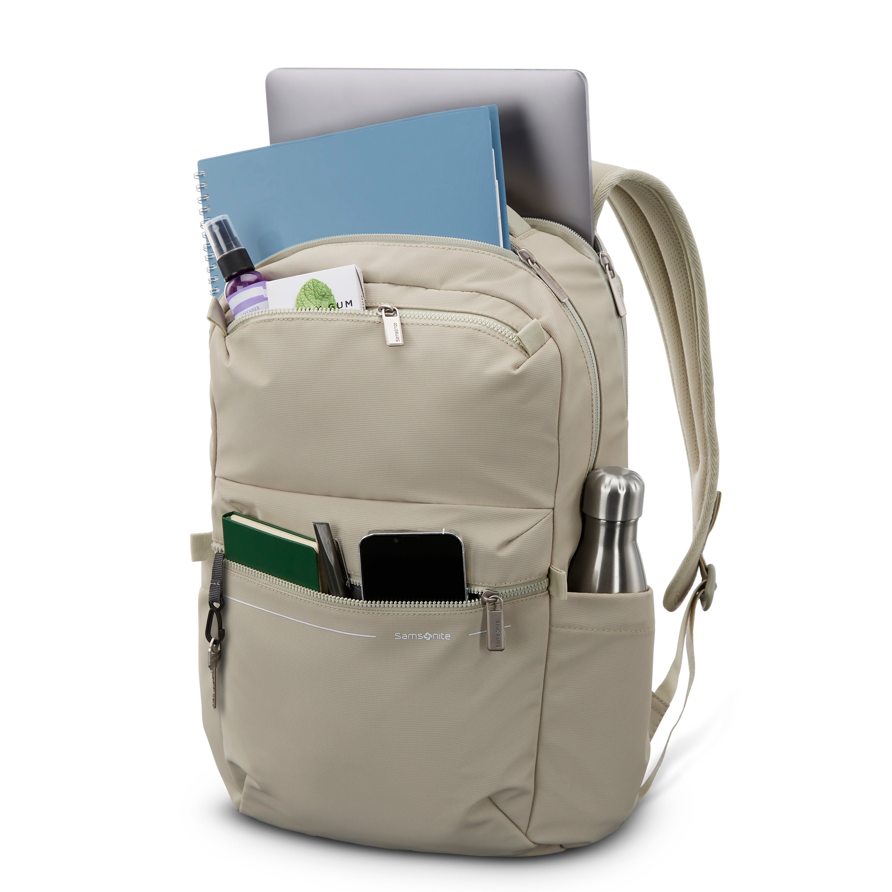 Samsonite Companion Bags Better Than Basic Backpack - Limestone Grey