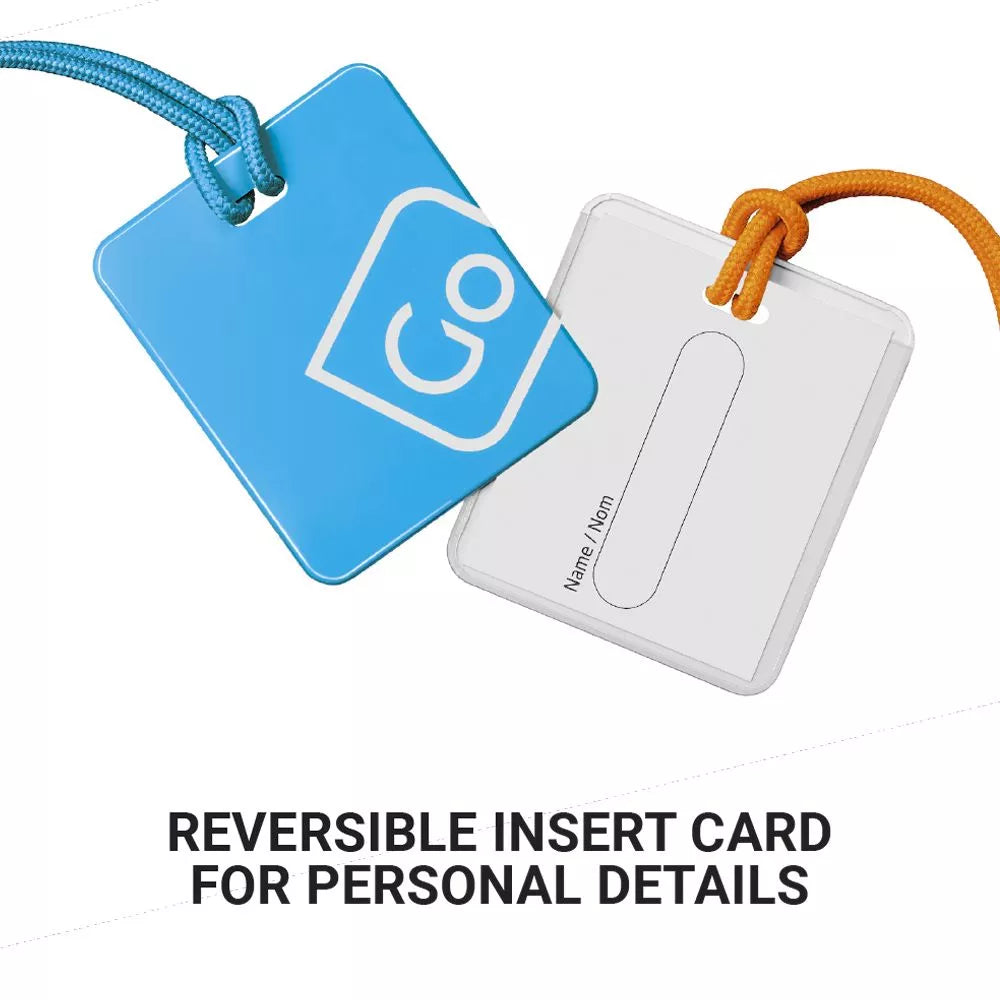 Go Travel Luggage Tags Twin Pack (Set of 2)