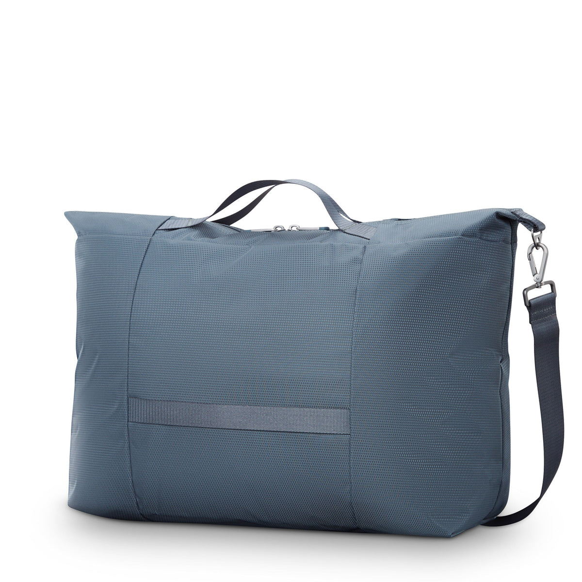 Samsonite Uplift Foldable Weekender Duffel in Elemental Blue — back view