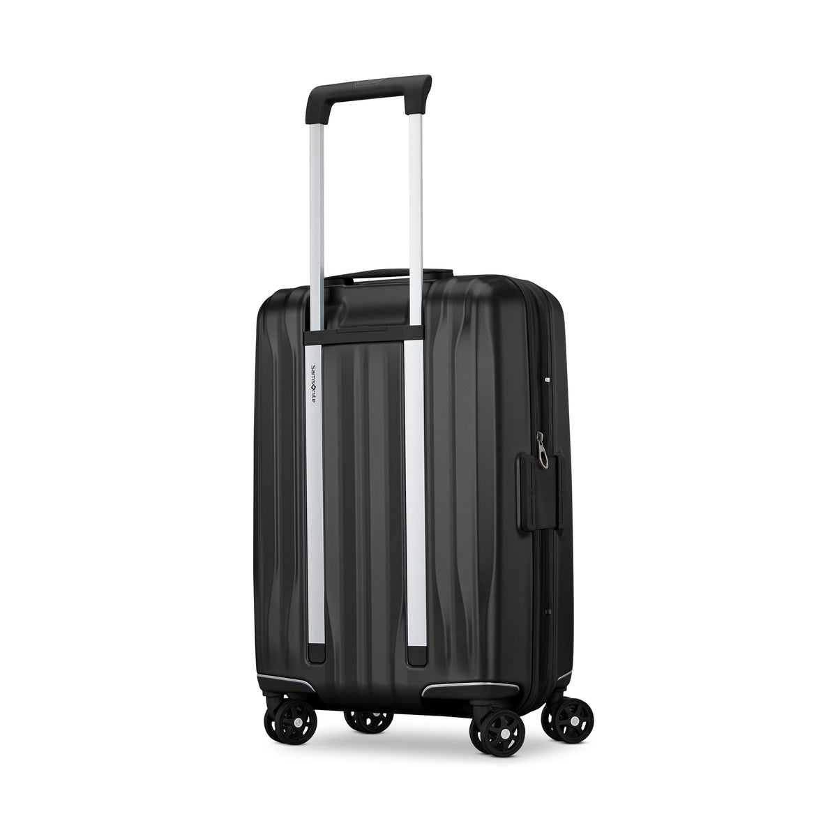 Samsonite Uplift Hardside Carry-On Spinner in Phantom Black — back view