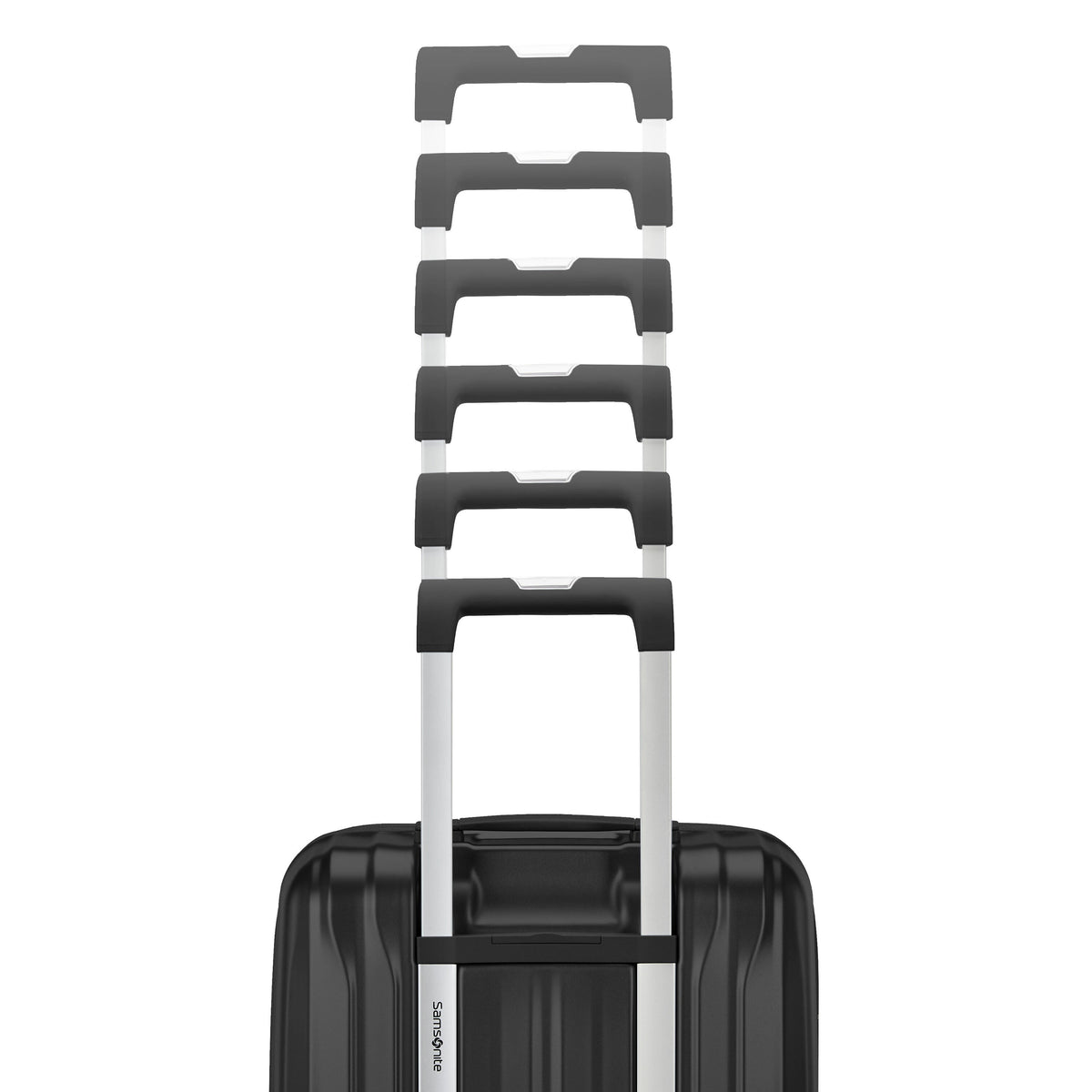 Samsonite Uplift Hardside Carry-On Spinner in Phantom Black — detail view 2
