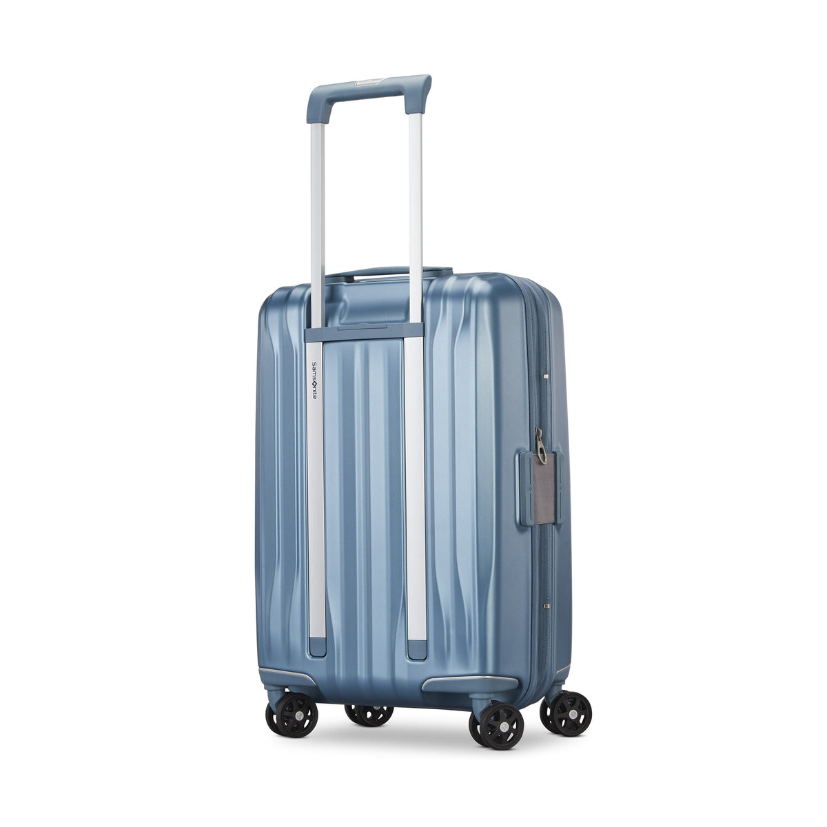 Samsonite Uplift Hardside Carry-On Spinner in Elemental Blue — back view