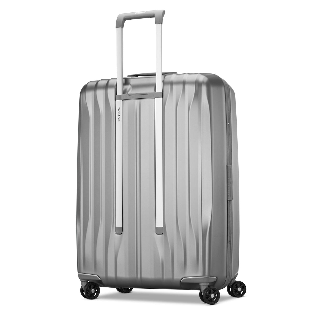 Samsonite Uplift Hardside Large Spinner in Silver — back view