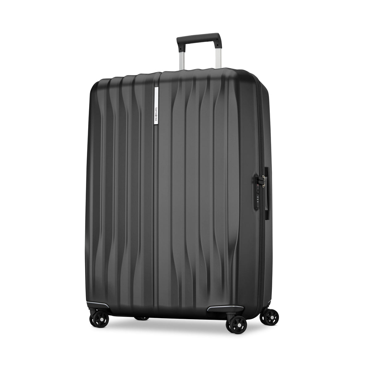 Samsonite Uplift Hardside Extra Large Spinner in Black — front view # color_Black