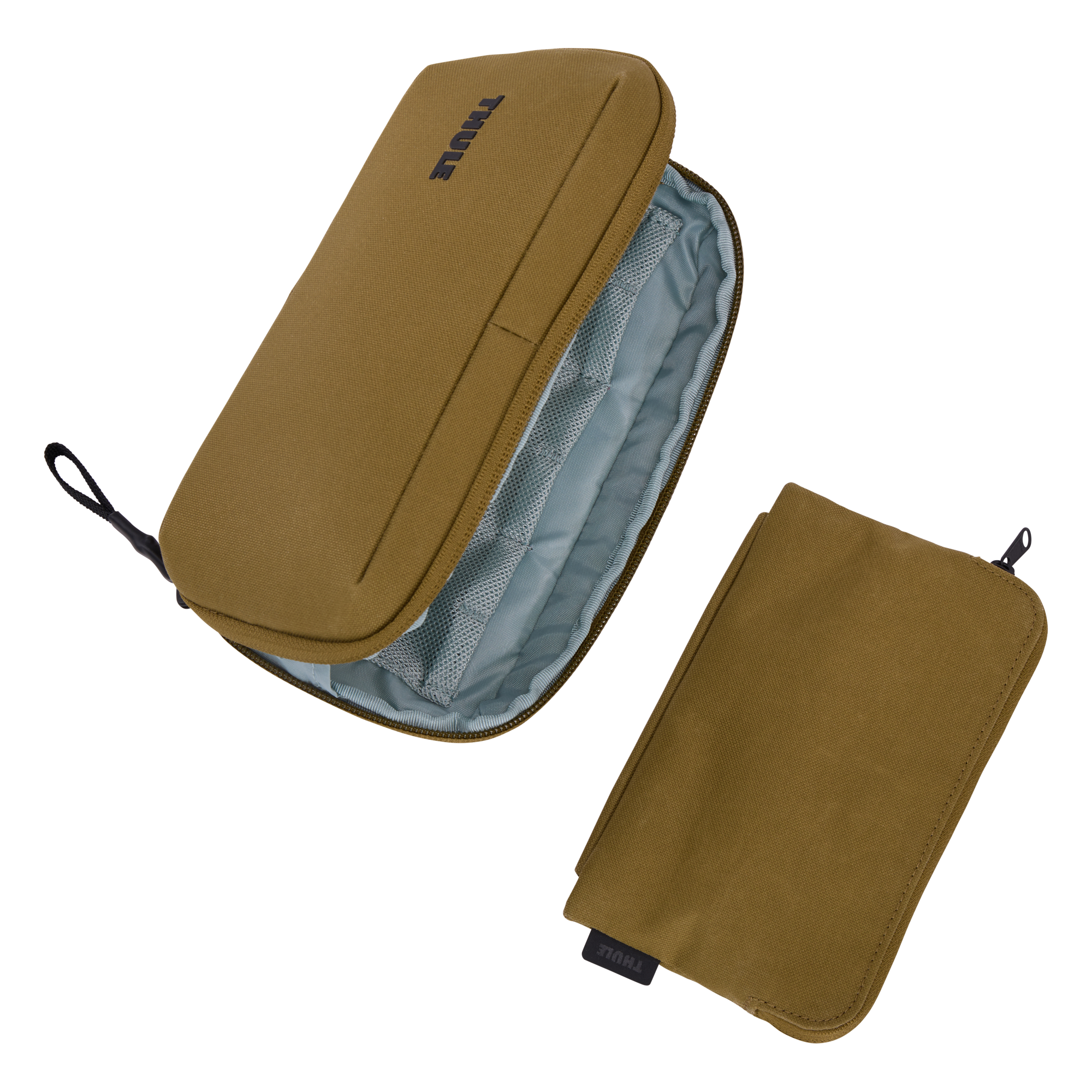 Thule Aion Travel Organizer in Nutria Brown — interior view # color_Nutria Brown