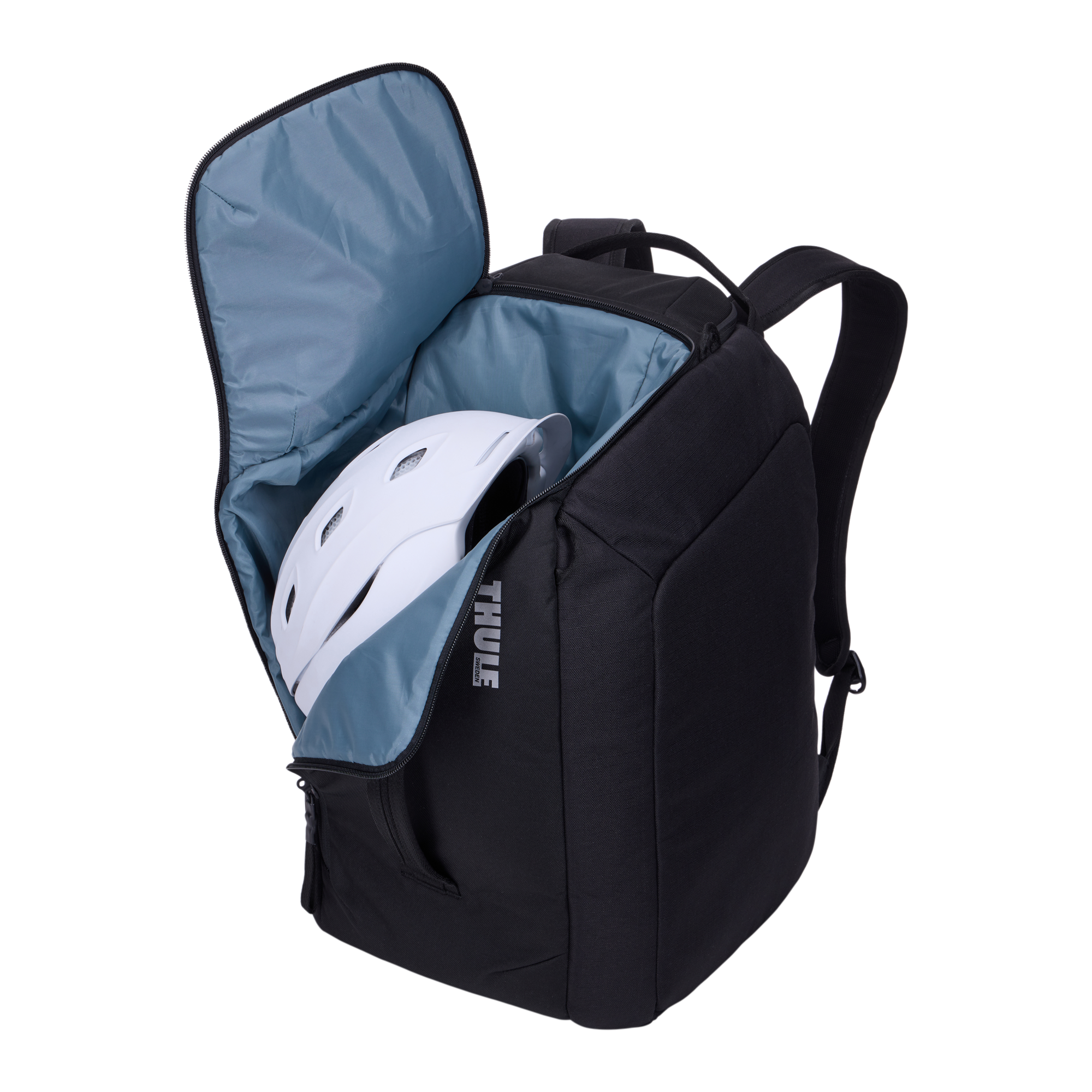 Thule RoundTrip Boot Backpack 45L in Black — interior view 2 # color_Black