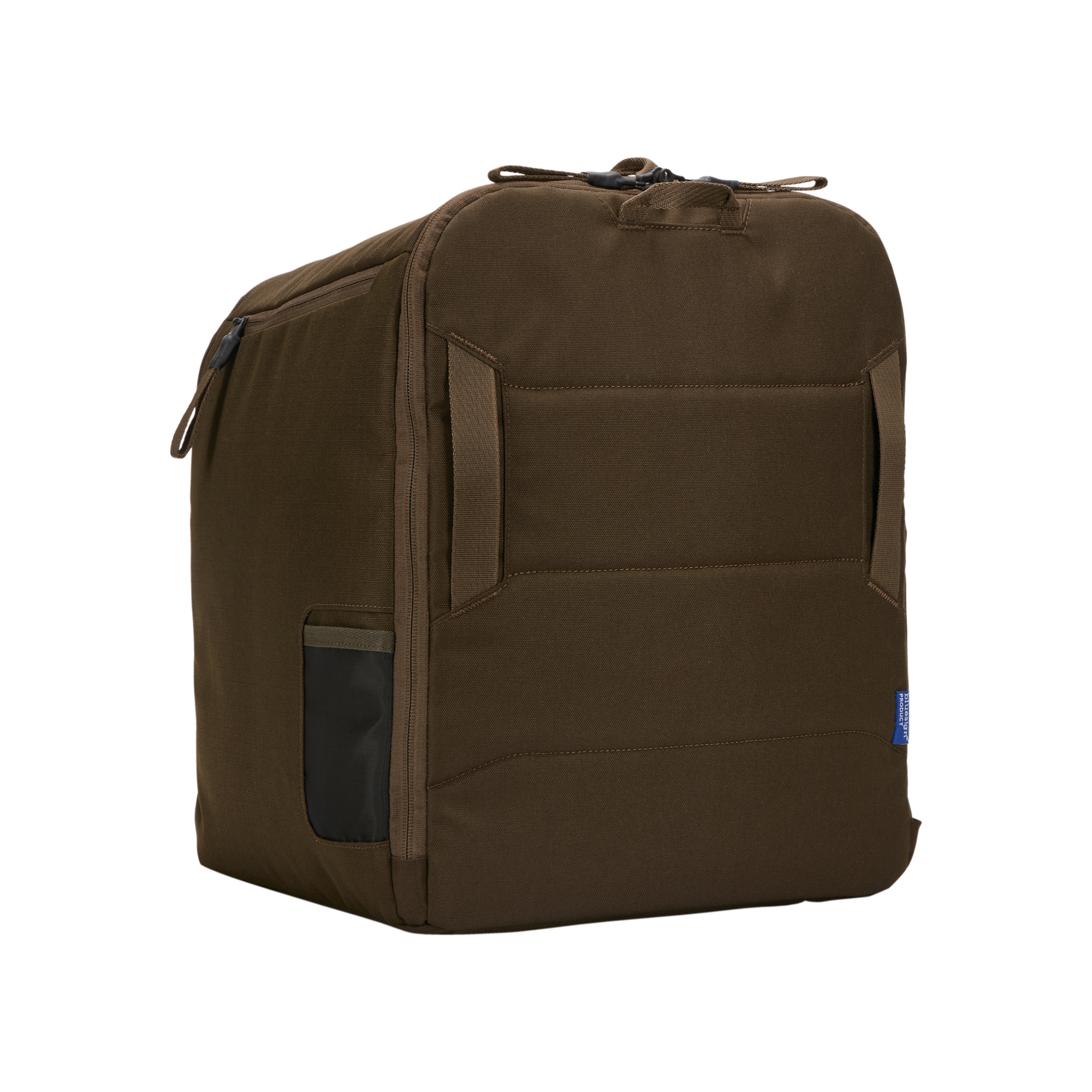 Thule RoundTrip Boot Bag 35L in Deep Khaki — back view # color_Deep Khaki