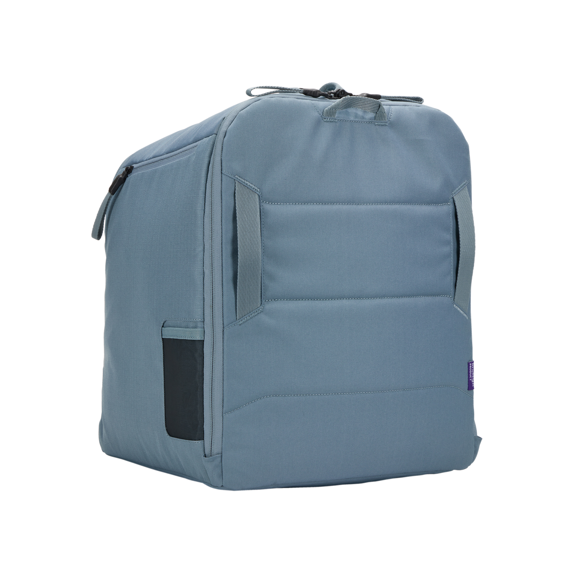 Thule RoundTrip Boot Bag 35L in Mid Blue — back view # color_Mid Blue