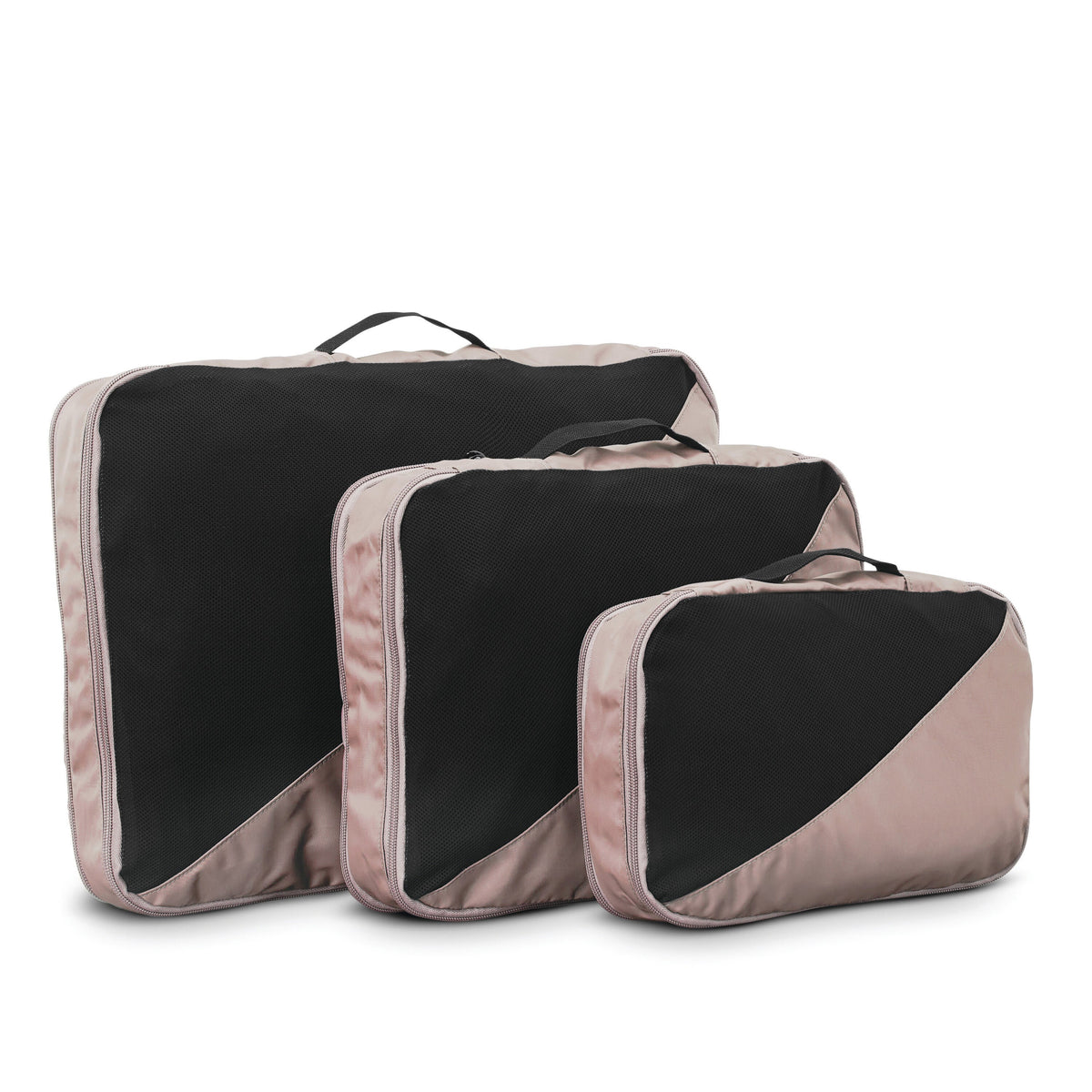 Samsonite 3-Piece Compression Packing Cubes in Dusty Rose — angle view 2