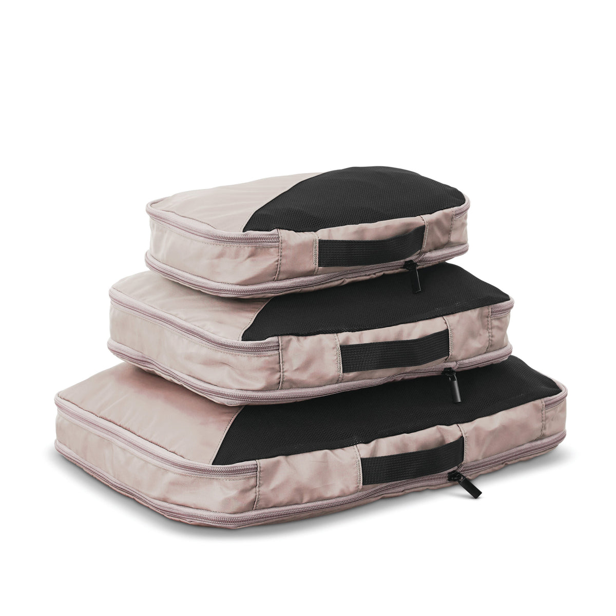 Samsonite 3-Piece Compression Packing Cubes in Dusty Rose — angle view 4