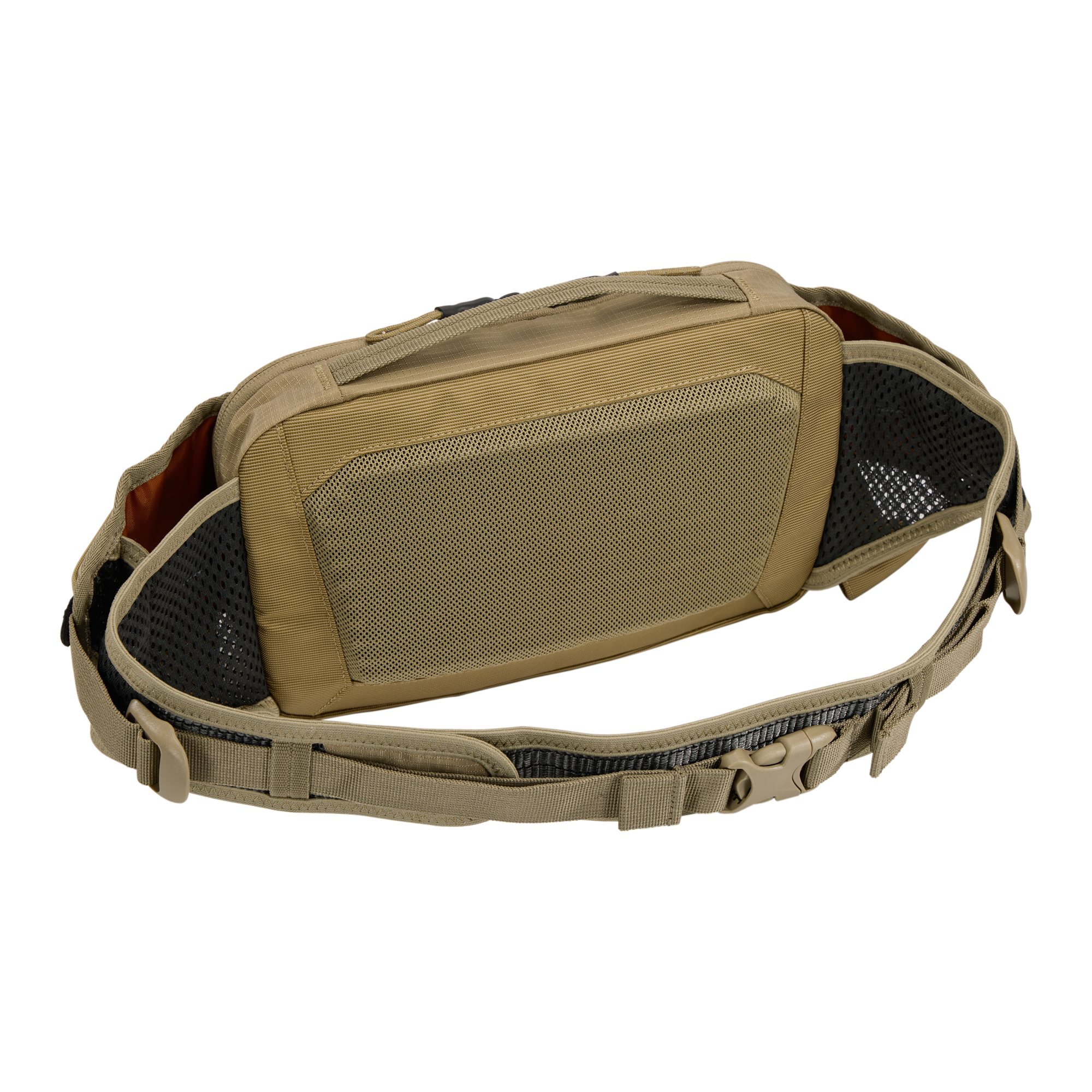 Thule Rail Hip Pack 2L in Faded Khaki — back view # color_Faded Khaki