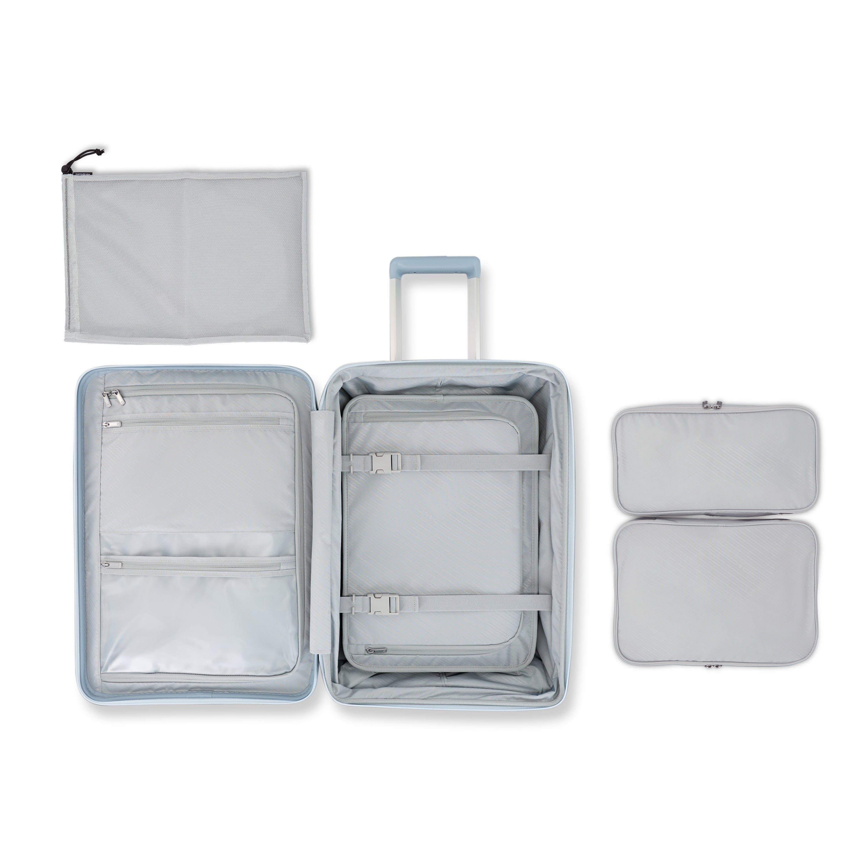 Samsonite Elevation Plus Hardside Classic Carry-On Spinner - Soft Blue