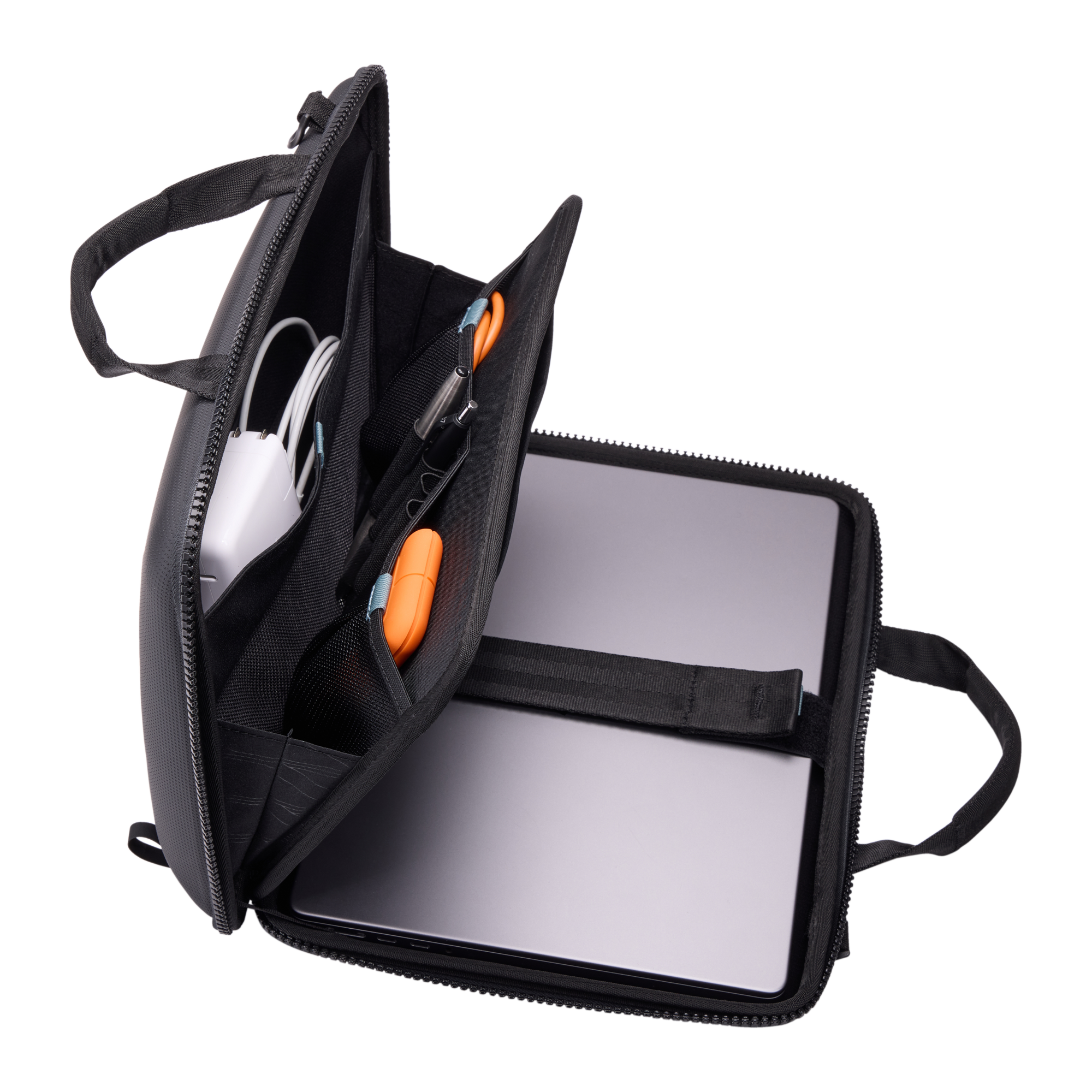 Thule Gauntlet MacBook Pro Attaché 14" in Black — interior view 2 # color_Black