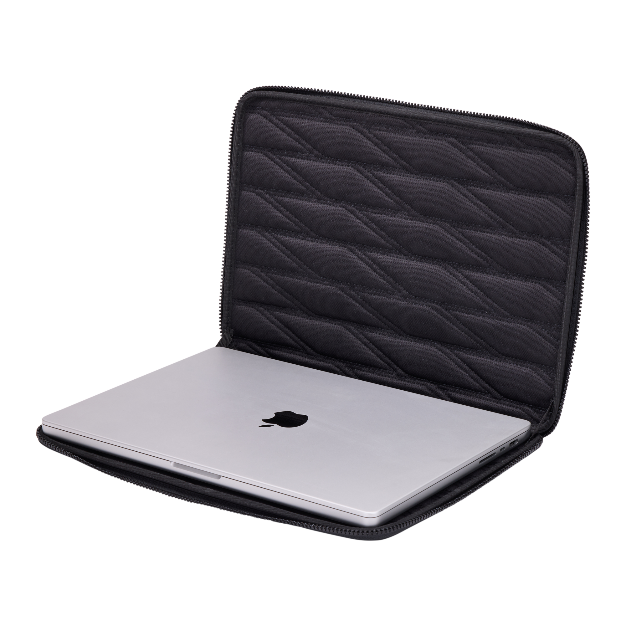 Thule Gauntlet MacBook Pro Sleeve 16" in Black — interior view 2 # color_Black