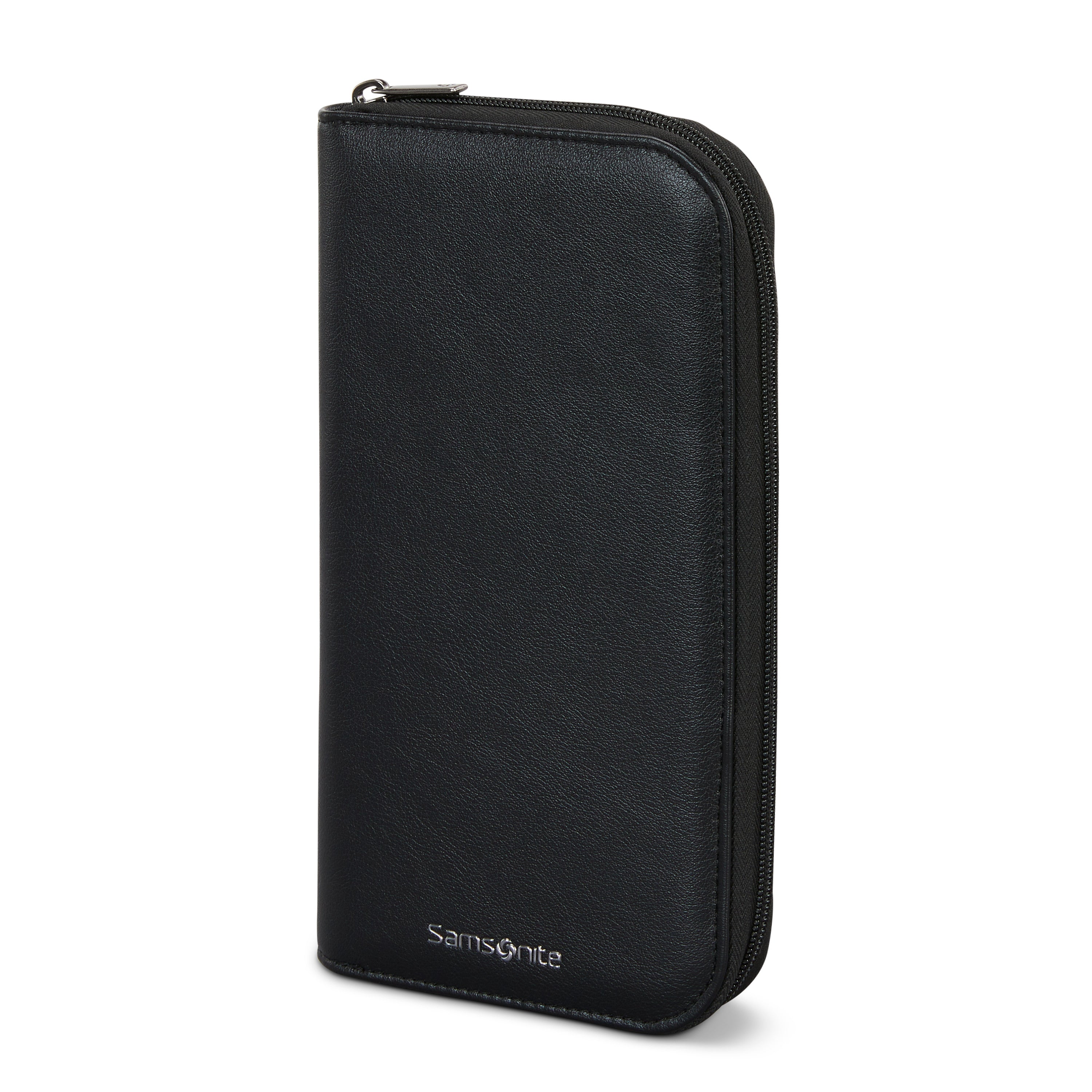 Samsonite RFID Zip Travel Wallet - Black