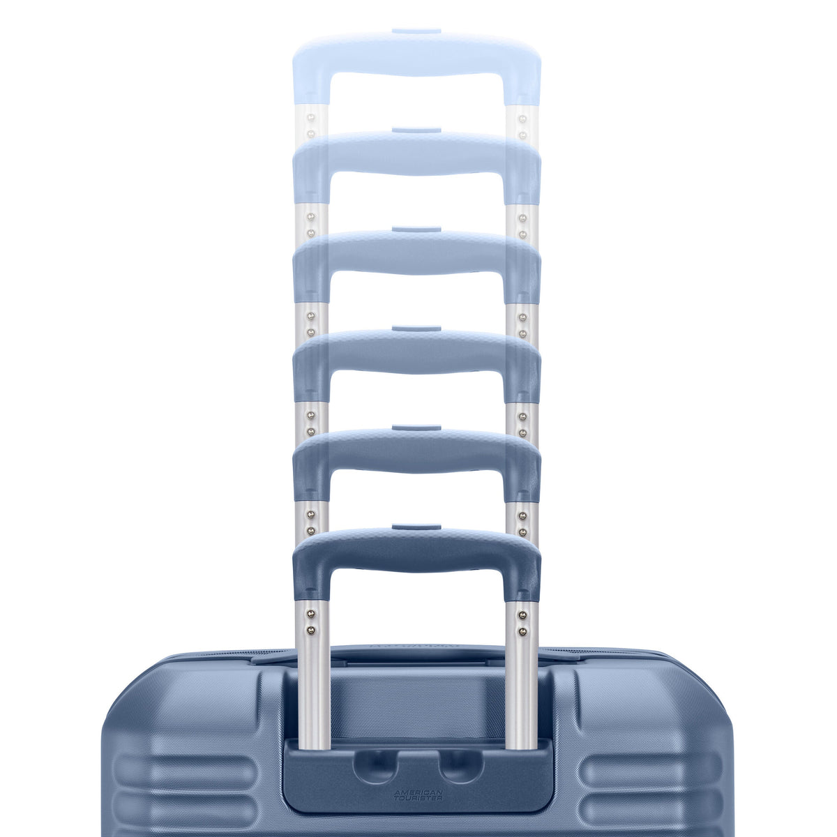 American Tourister Stratum 3.0 Carry On Spinner in Elemental Blue — detail view 4