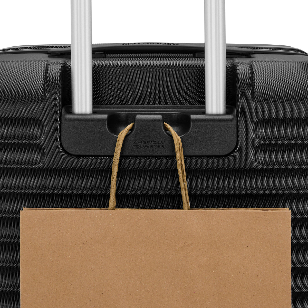 American Tourister Stratum 3.0 Large Spinner in Black — detail view 2