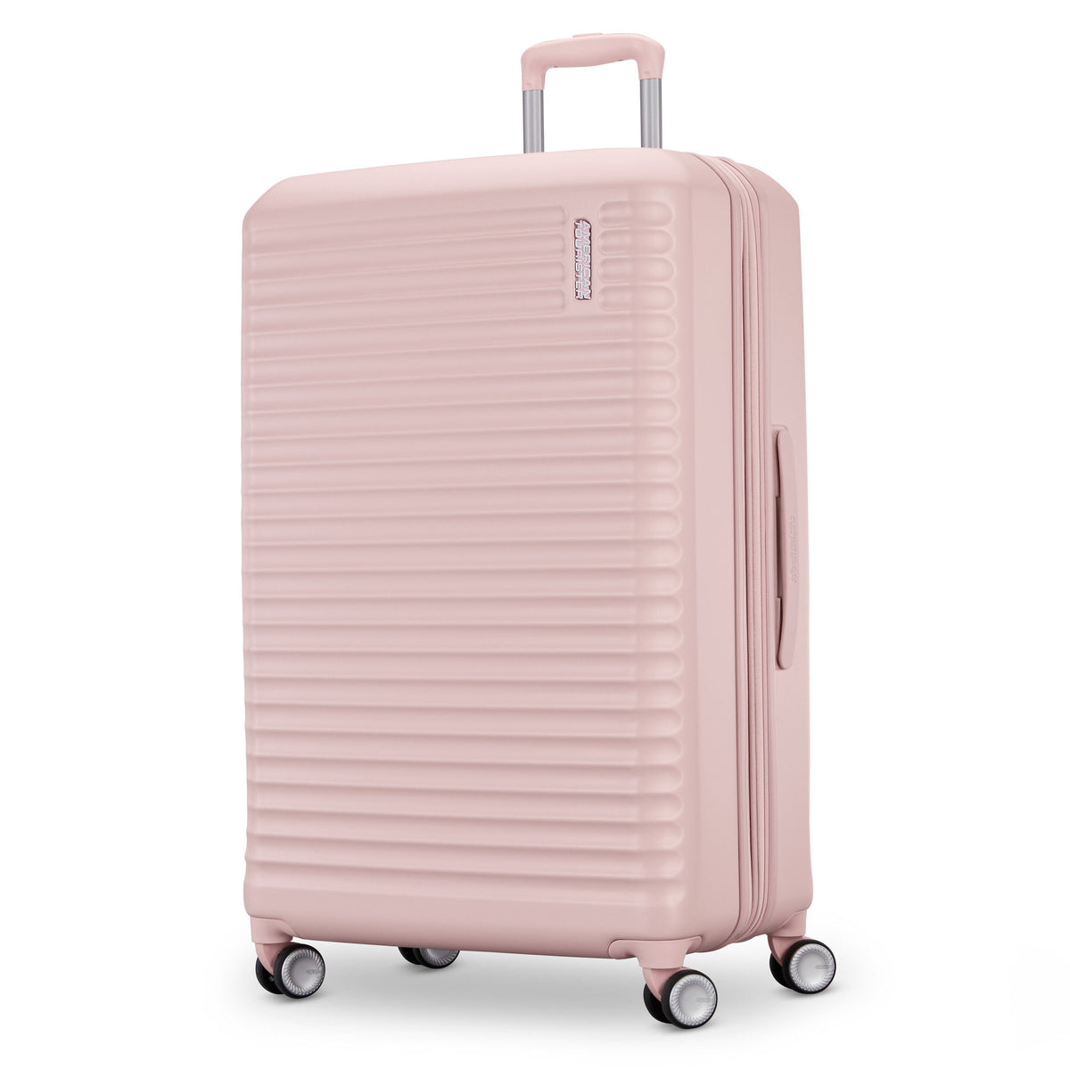 American Tourister Stratum 3.0 Large Spinner in Pink Blush — front view # color_Pink Blush