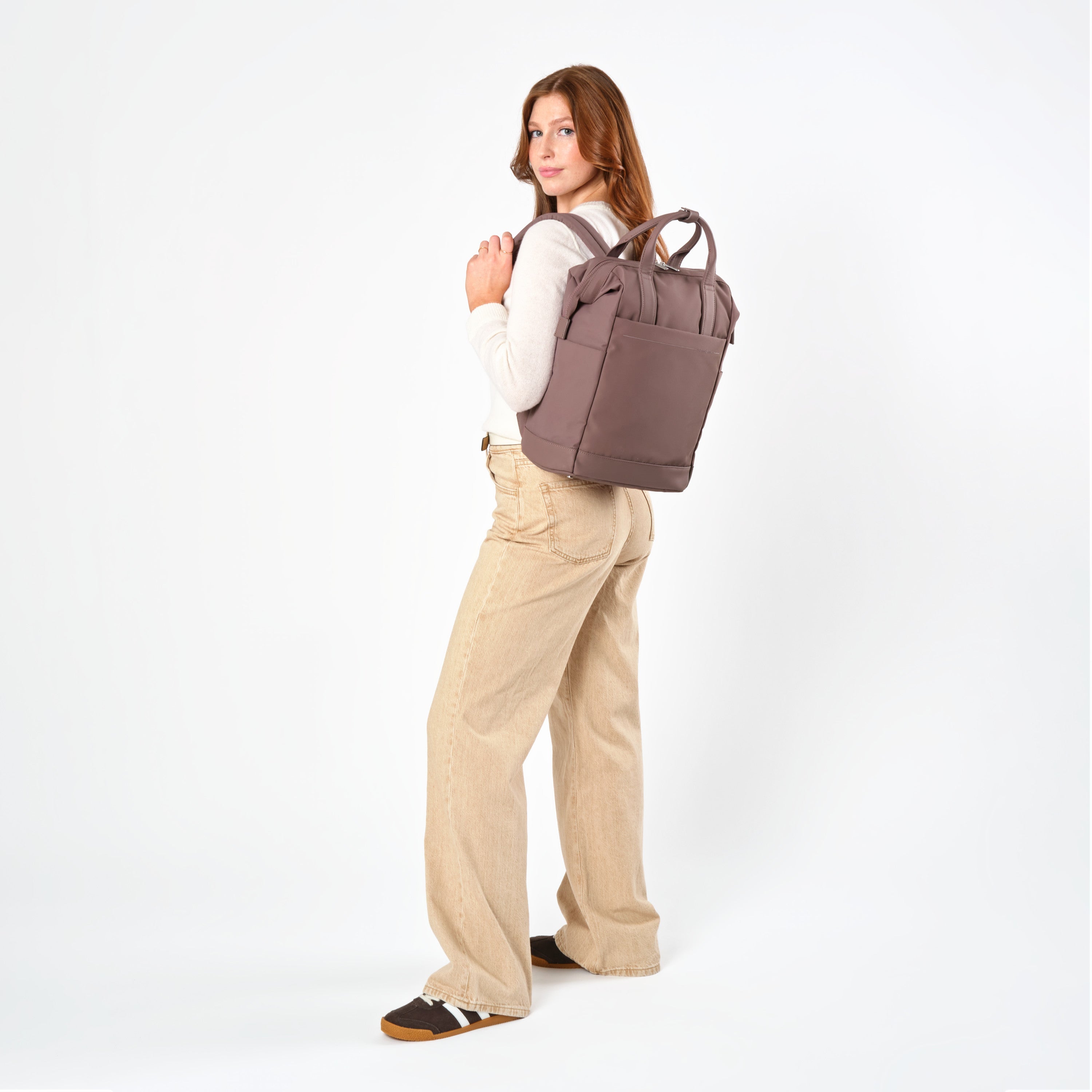 Samsonite Companion Bags Better Than Basic Convertible Backpack - Cocoa