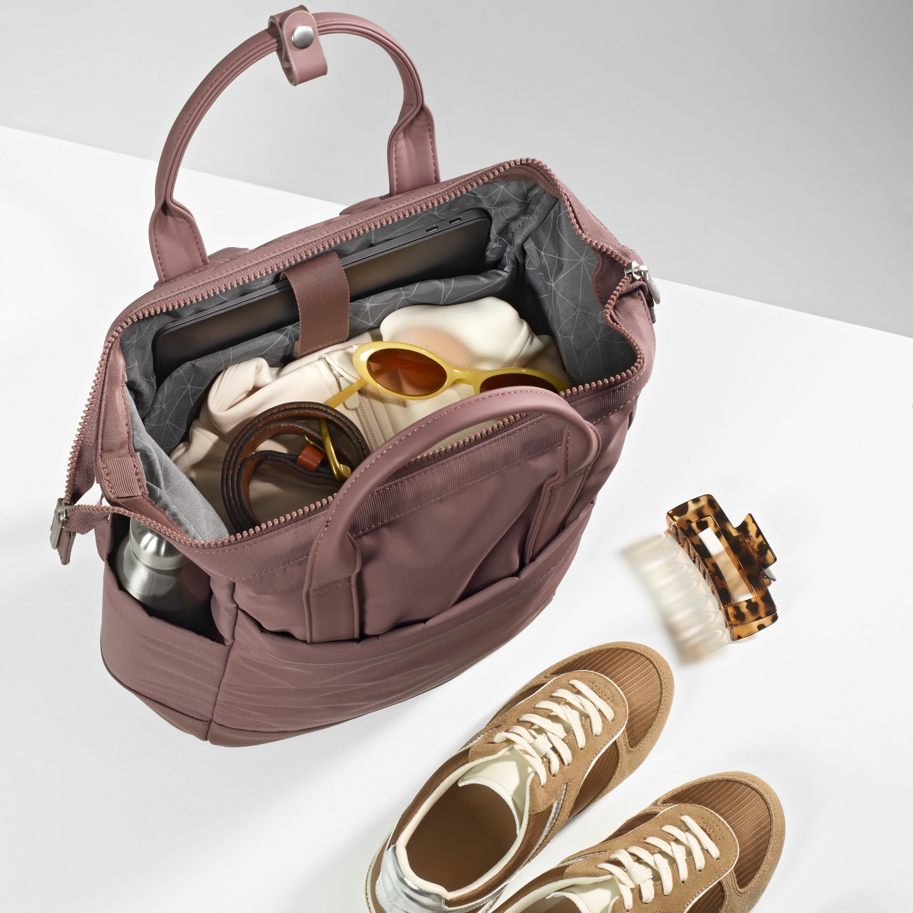 Samsonite Companion Bags Better Than Basic Convertible Backpack - Cocoa