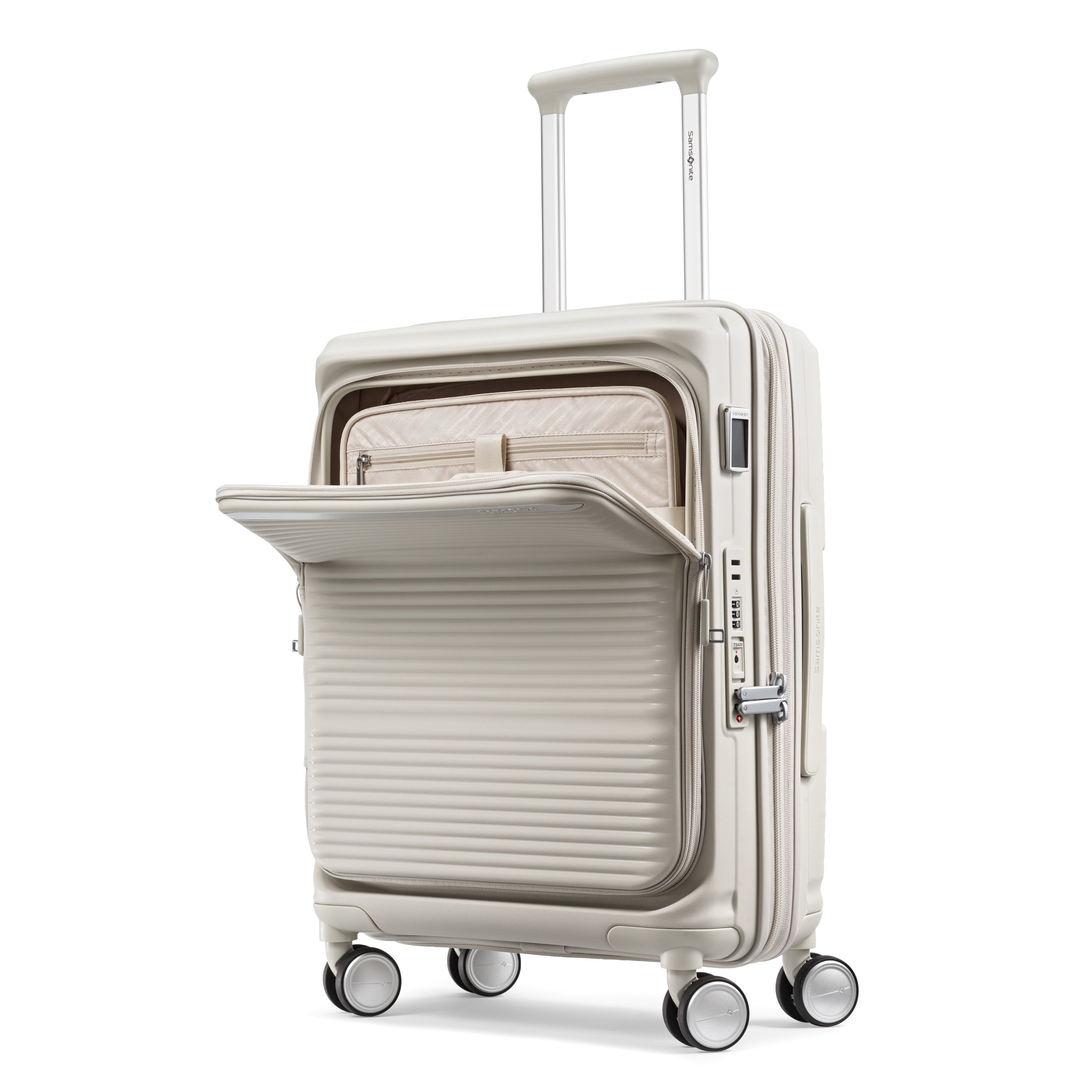 Samsonite Paralux Carry-On Spinner - Stone Grey