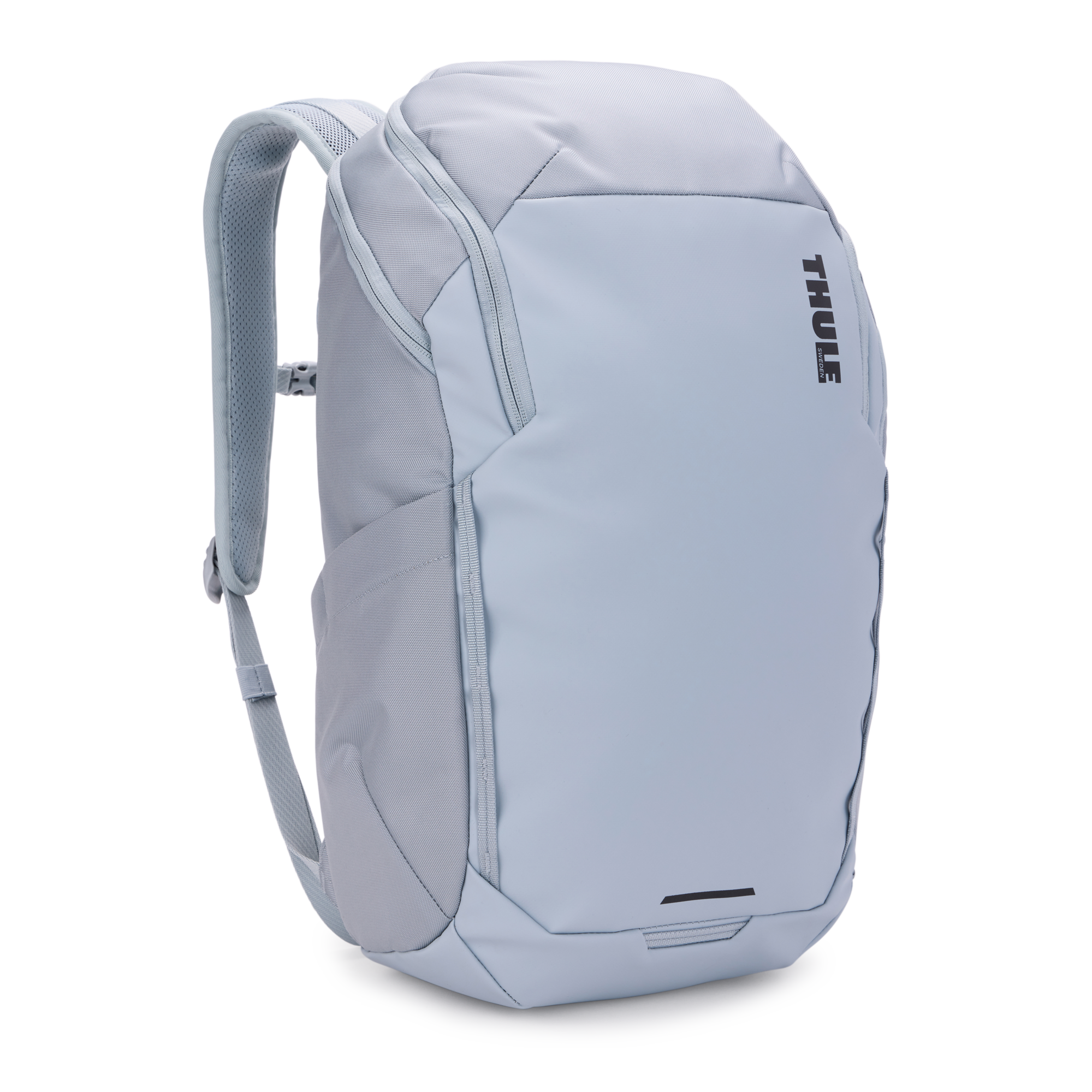 Thule Chasm Backpack 26L in Soft Blue — front view # color_Soft Blue