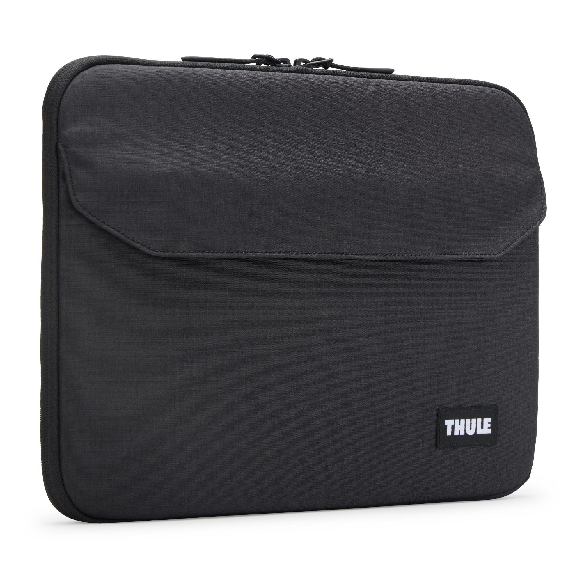 Thule Lithos Sleeve MacBook Air 13" in Black — front view # color_Black